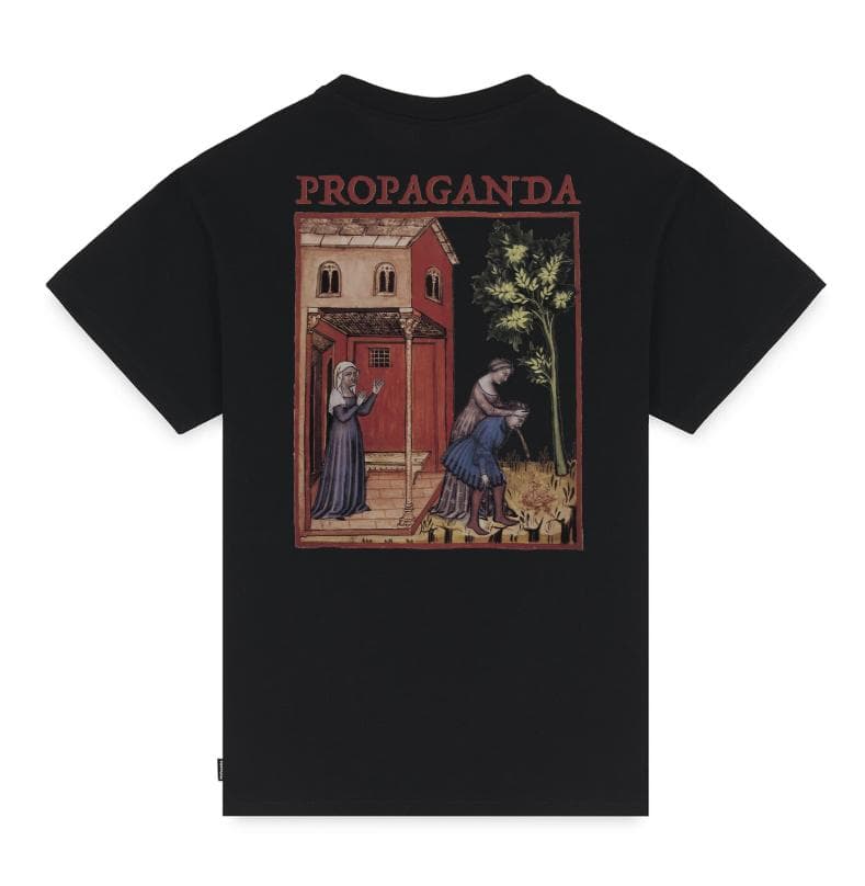 T-shirt Propaganda Puke Black