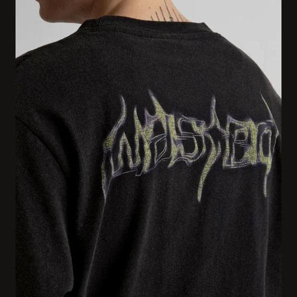T-shirt Salty Wasted Paris Skull Age Black in T-shirt Glad Store - Genova, commercioVirtuoso.it
