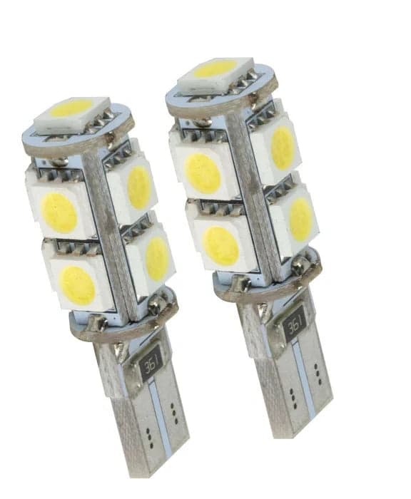LUCI TARGA 9 LED 5050 T10 W5W CANBUS NO ERROR ALFA 159 BRERA PLUG &amp; PLAY BIANCO 6000K in Luci targa Solgeny - Besate, commercioVirtuoso.it