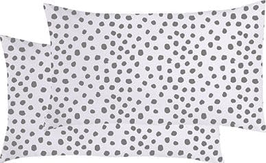 Set copripiumino federe parure copripiumino stampa digitale 100% cotone Made in Italy DOT MINI GRIGIO in Set copripiumini e federe Vanita di raso - Sesto San Giovanni, commercioVirtuoso.it