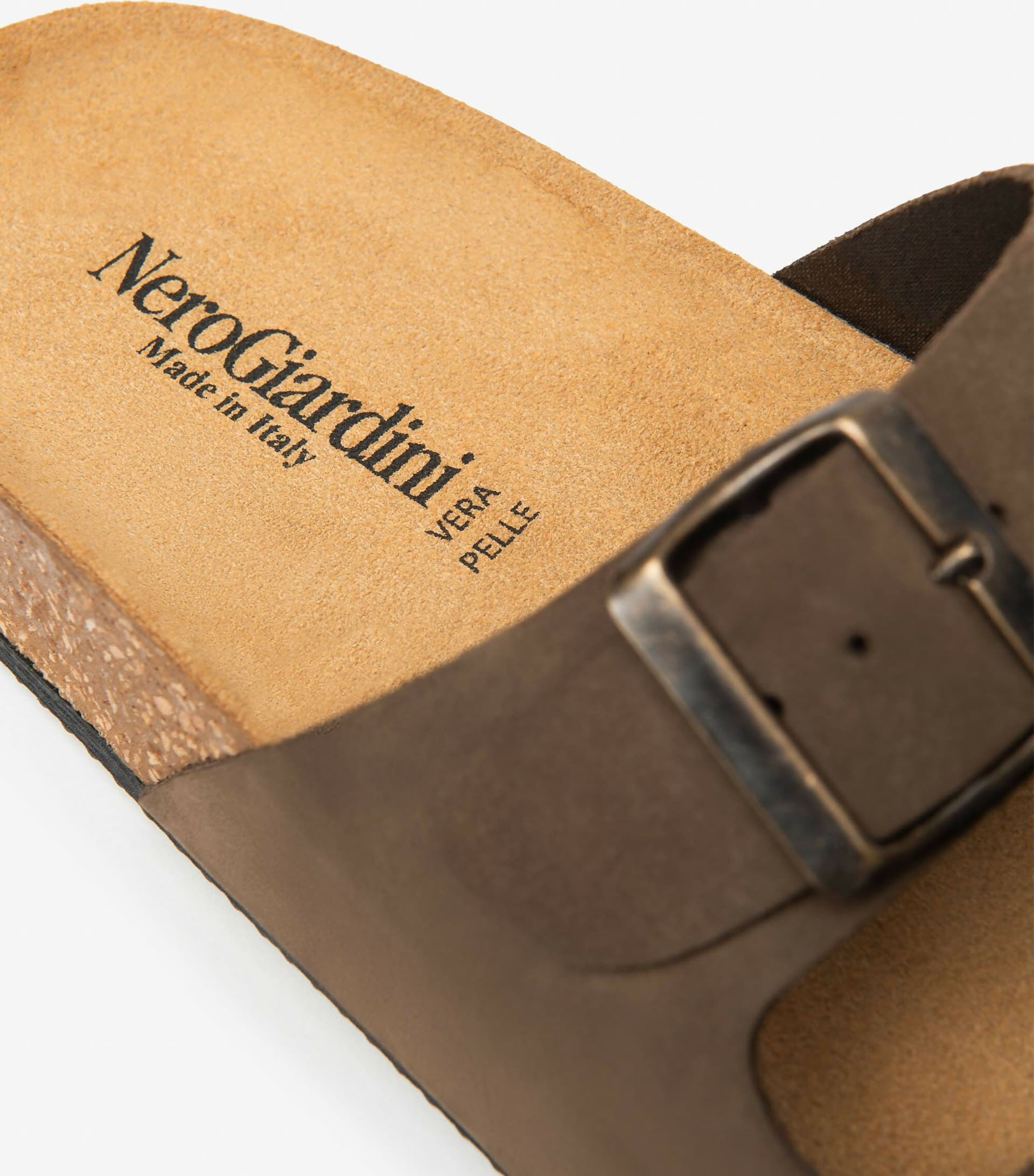 NeroGardini Uomo Ciabatte in Pelle in Sandali Cantali Calzature - Randazzo, commercioVirtuoso.it