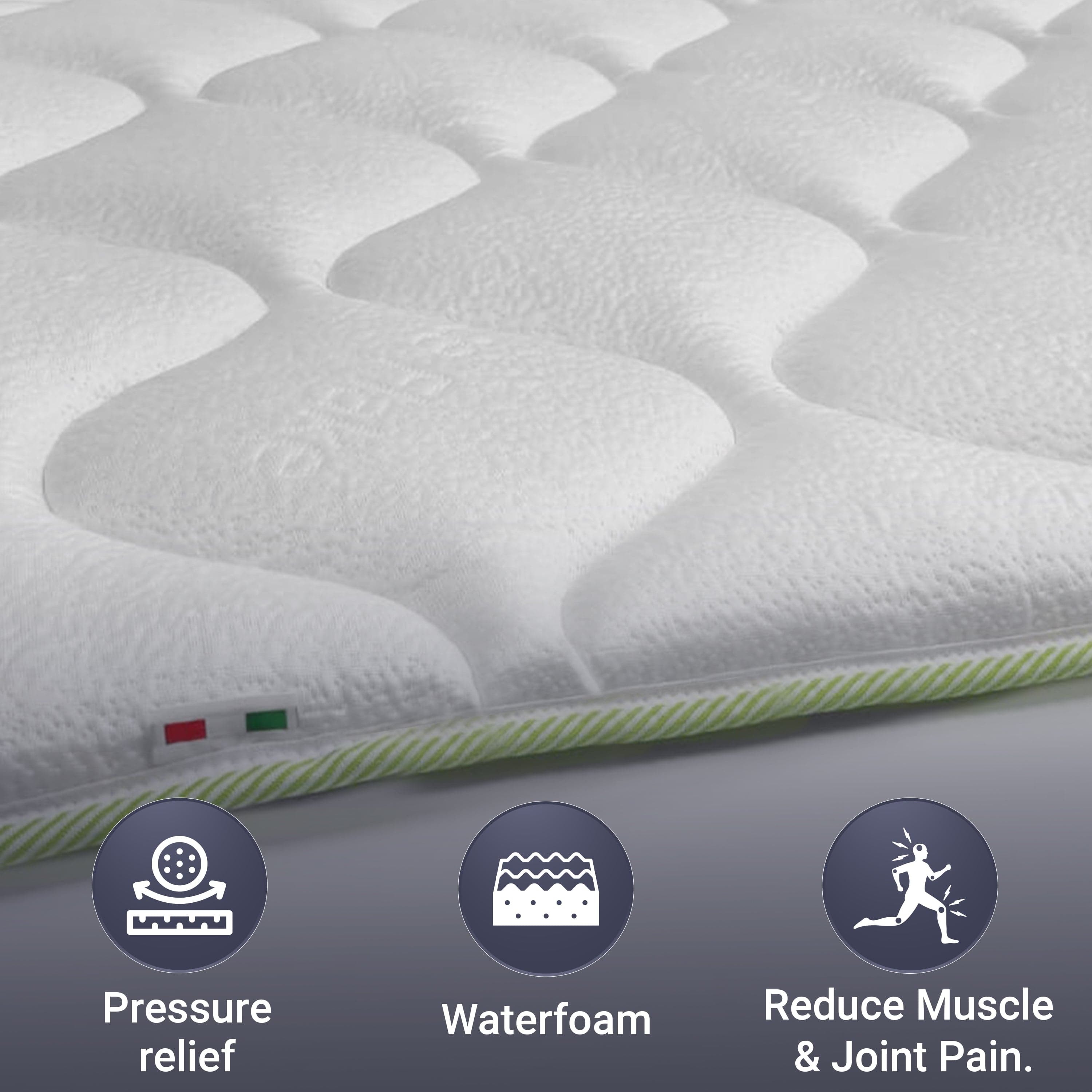 Topper Rinfrescante | Topper Artik | Correttore Materasso, Tecnologia Cooler, Altezza 4 cm - The White Stone in Materassi The White Stone - San Donà di Piave, commercioVirtuoso.it