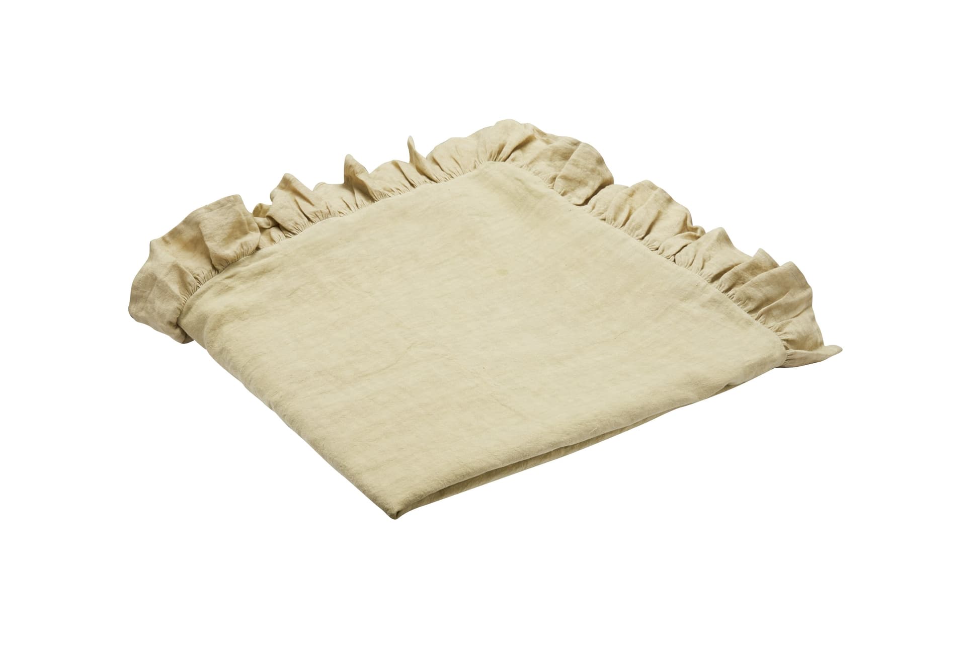 Tovaglia da tavola in 100% puro lino lavato delavè stone washed morbido resistente elegante made in italy  Sabbia con Frou Frou in Tovaglie Vanita di raso - Sesto San Giovanni, commercioVirtuoso.it