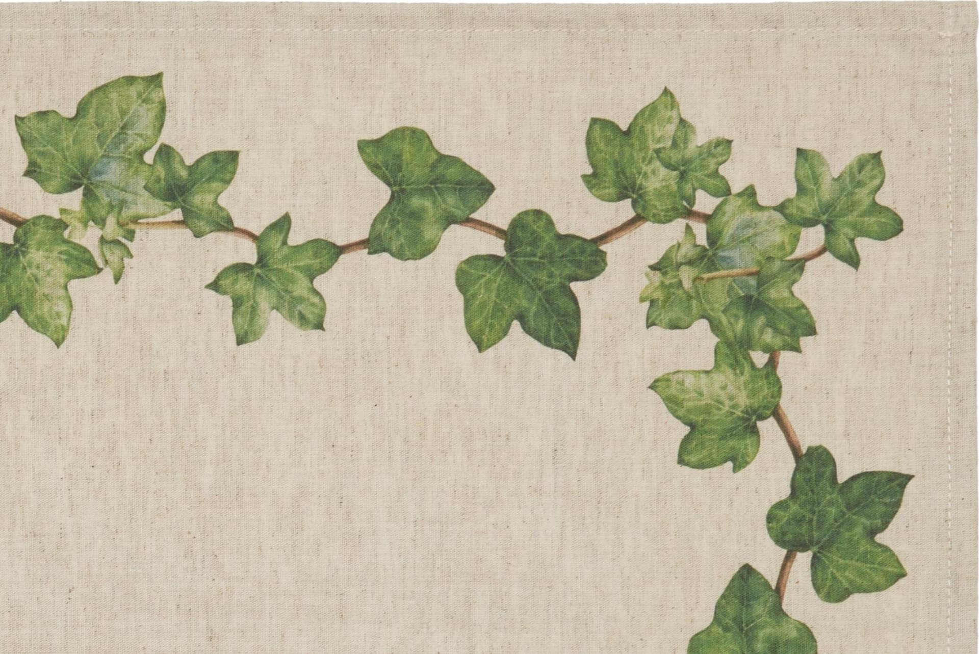 Set di 2 tovagliette americane colazione coppia tovagliette 35 X 50 CM in misto lino stampa floreale fiori  morbide resistenti eleganti made in italy EDERA - Vanita di raso