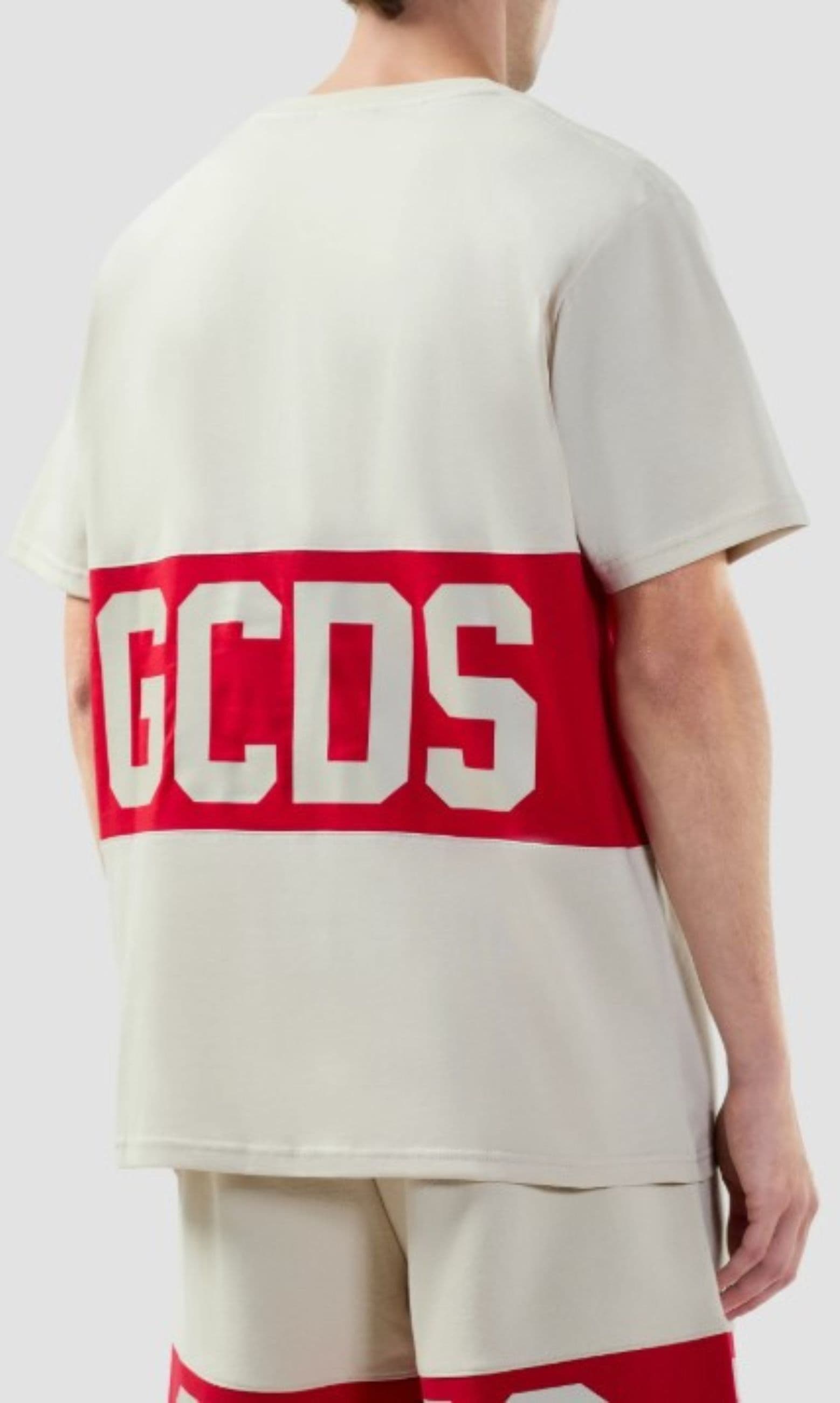 GCDS T-SHIRT BAND LOGO REGULAR T-SHIRT da uomo in T-shirt Drestige - Casamassima, commercioVirtuoso.it
