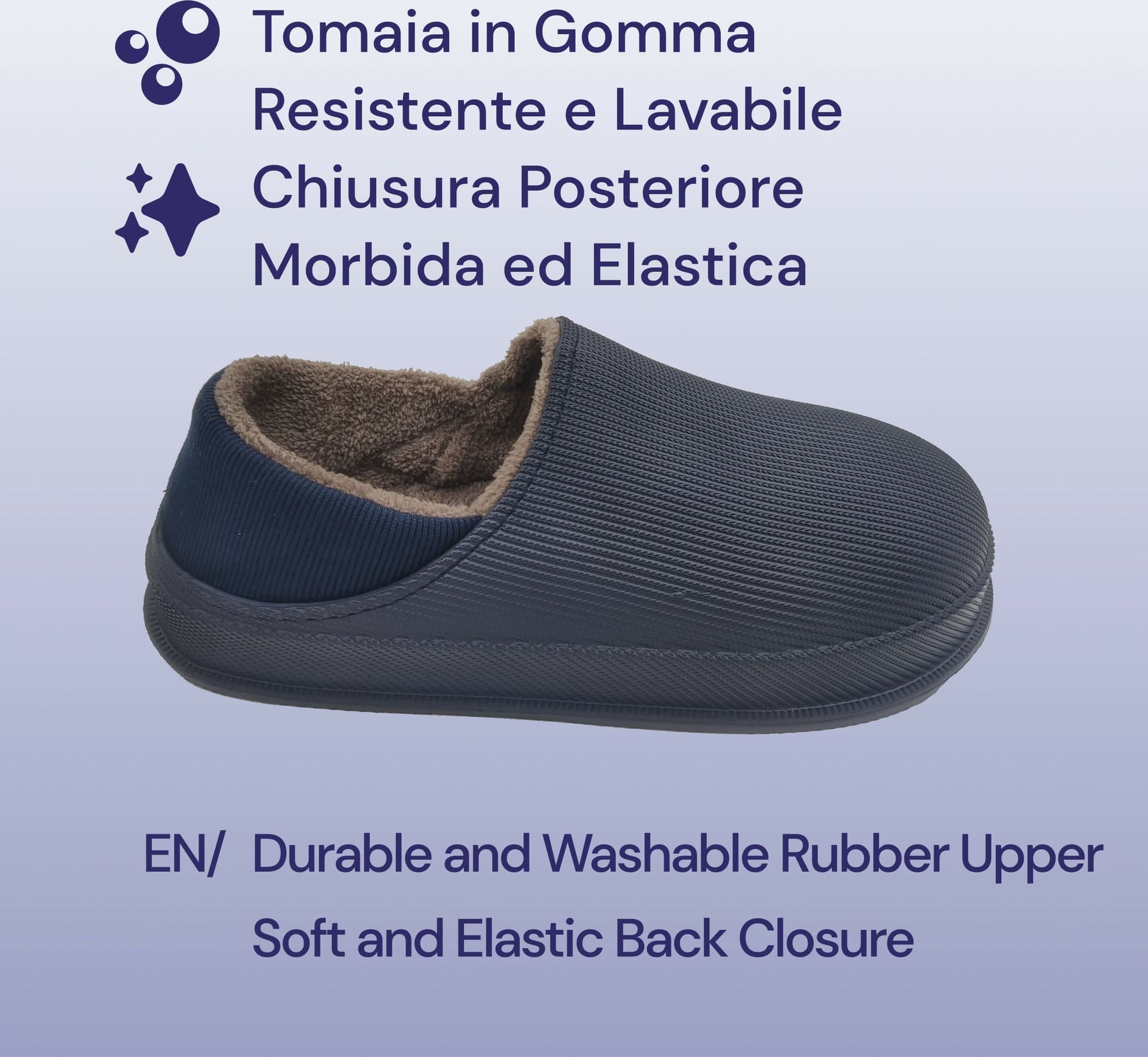 Amix Diamond Le Originali Dasoft Fantastiche Ciabatte Invernali Uomo e Donna, Pantofole Chiuse Con Peluche, Zoccoli con Pelliccia Interna, Memory Foam e Suola Antiscivolo, Sabot da Casa e Giardino in Infradito Primo Calzature - Venezia, commercioVirtuoso.it