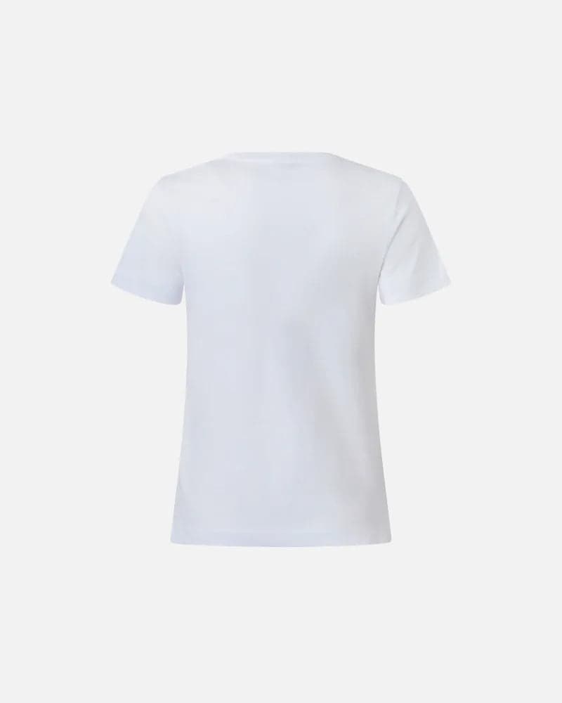 Pinko BUSSOLOTTO T-SHIRT JERSEY PATCH FW25 da donna in T-shirt Drestige - Casamassima, commercioVirtuoso.it