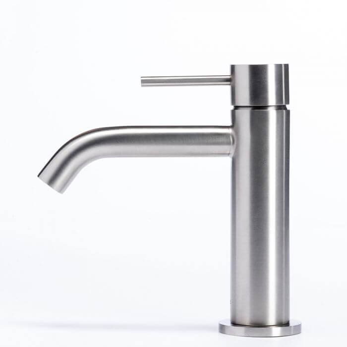 Set Rubinetteria Lavabo e Bidet Acciaio Spazzolato - Shopbagno.it