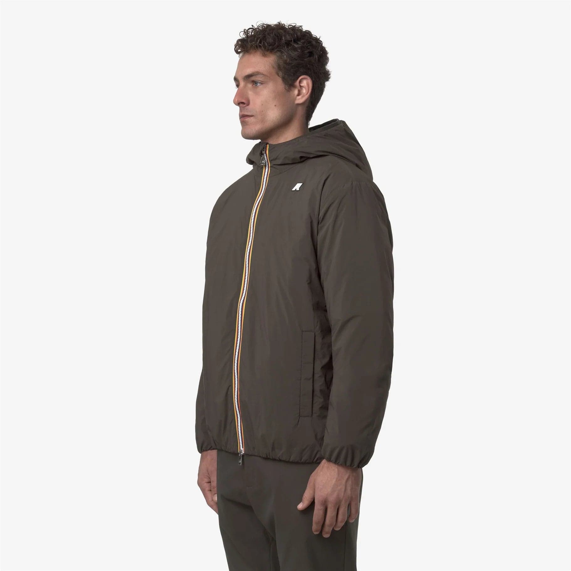 K-WAY Jack plain warm capospalla uomo. in Giacche Broadway Red - Barletta, commercioVirtuoso.it