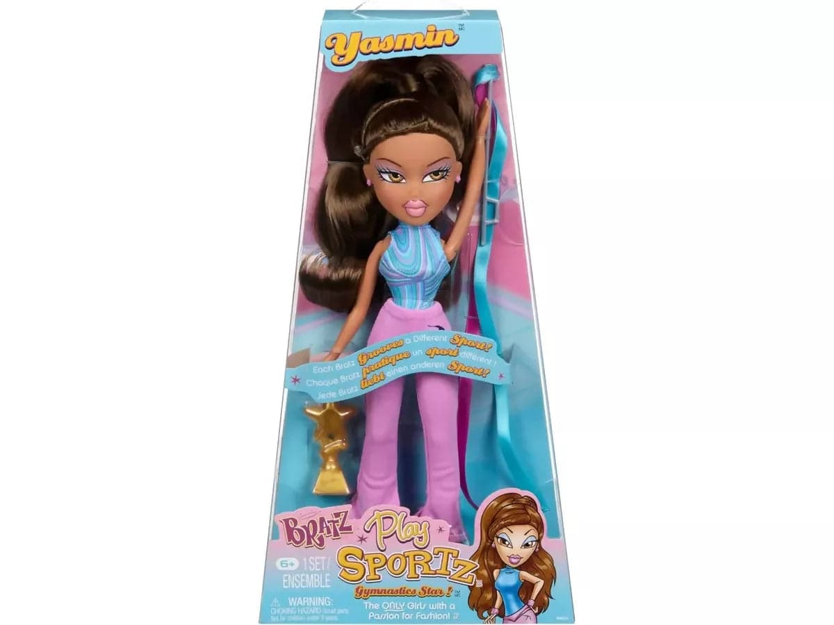 Bratz play sportz- Yasmin gymnastics in Animali Cartoleria Deja Vu - Crotone, commercioVirtuoso.it