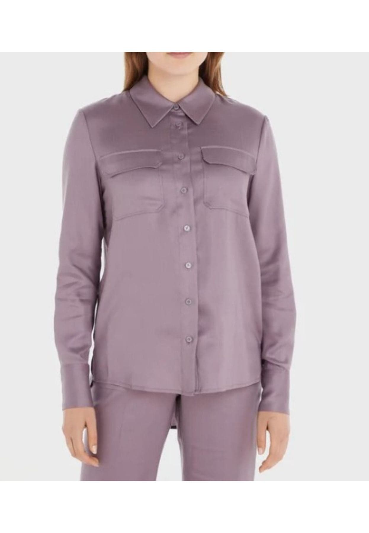 calvin klein CAMICIA TENCEL POCKET SHIRT da donna in Bluse e camicie Drestige - Casamassima, commercioVirtuoso.it