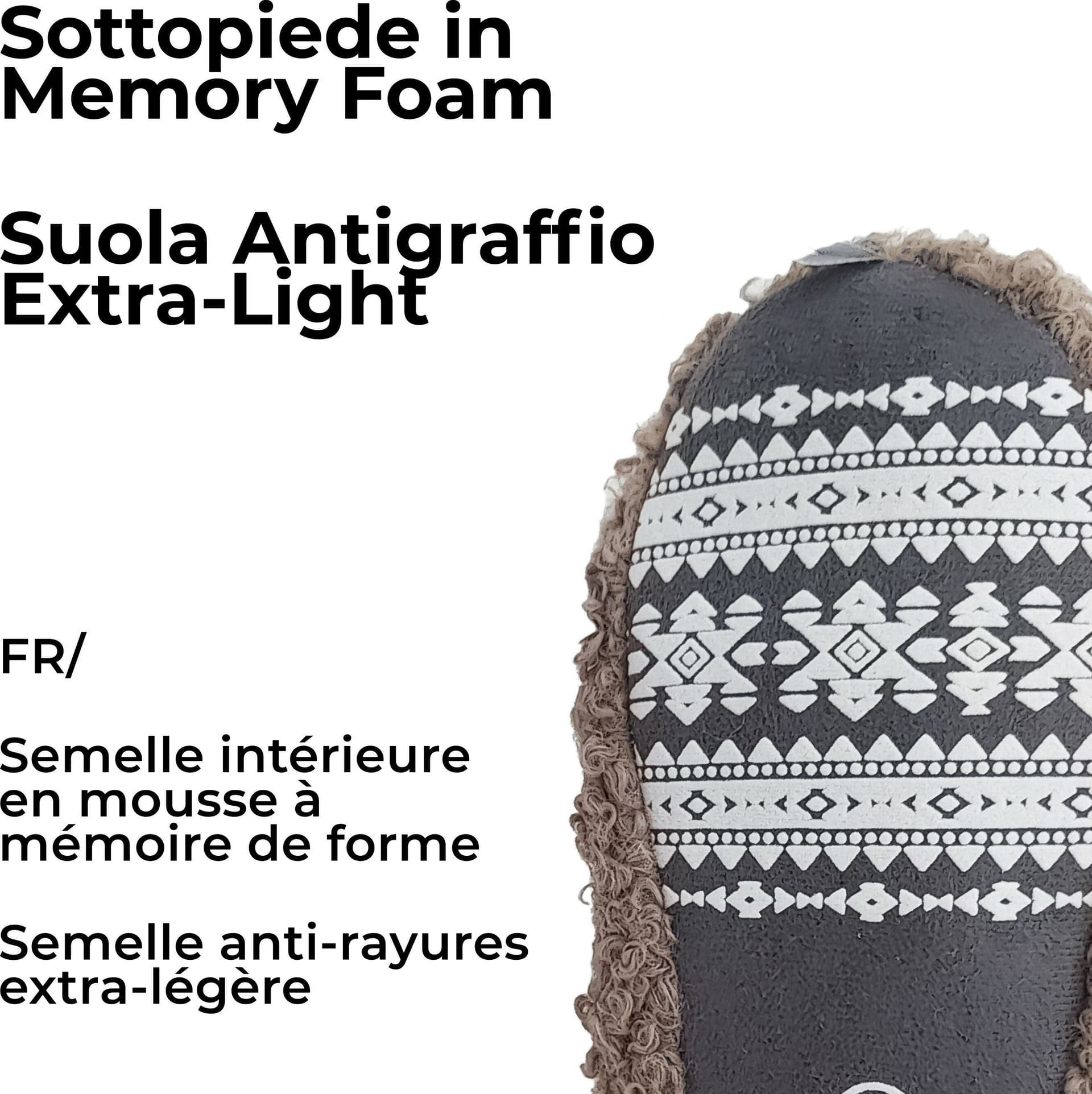 Le Pelosone Ciabatte Donna Invernali Da Casa Babbucce in Peluche Spettinato Pantofole Chiuse Suola per Parquet in Ciabatte moda Primo Calzature - Venezia, commercioVirtuoso.it