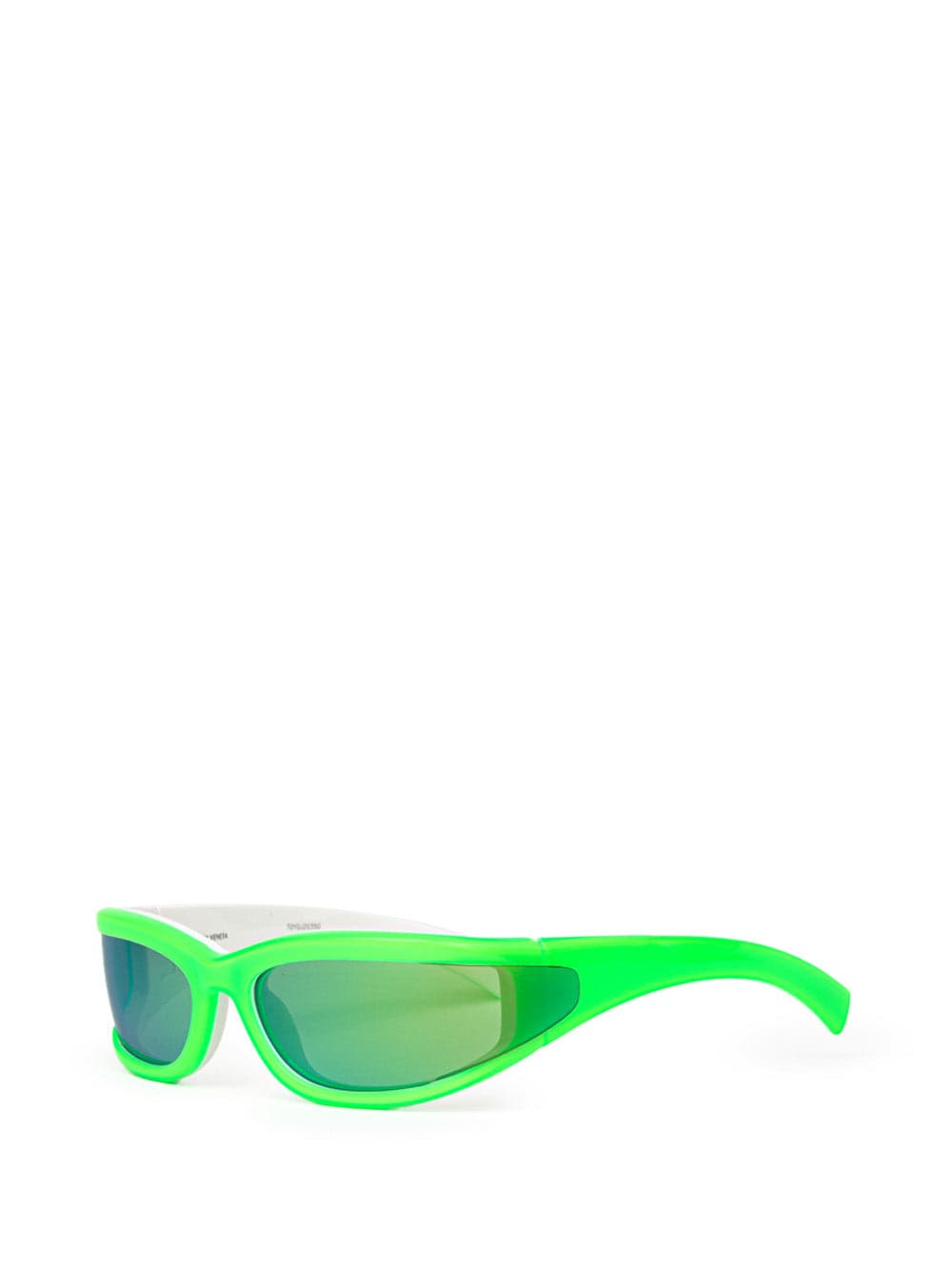 Bottega Veneta Occhiali da Sole in Acetato Verde Acido e Bianco da donna in Occhiali da sole Drestige - Casamassima, commercioVirtuoso.it