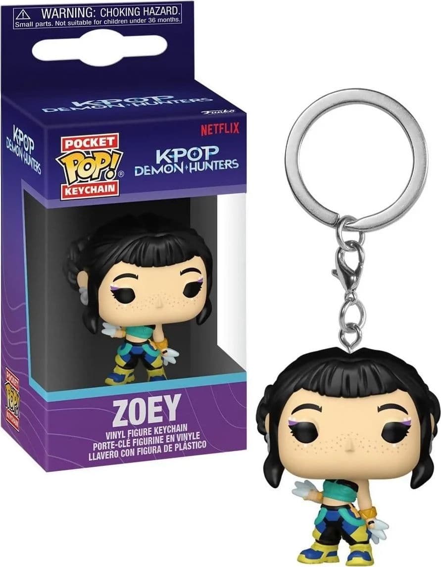 K-POP DEMON HUNTERS - Pocket Pop Keychain - Zoey