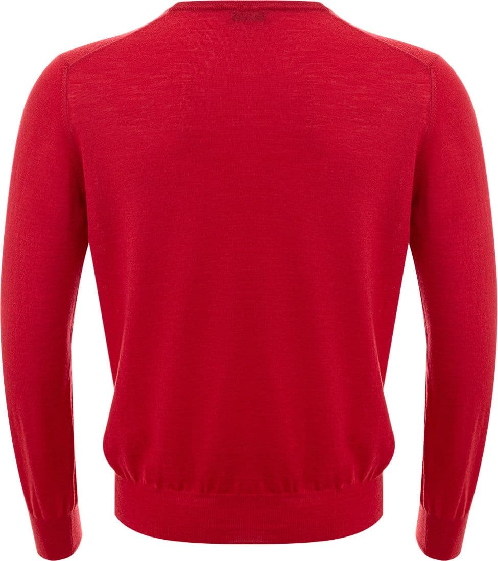 Gran Sasso Maglia Girocollo in Rosso da uomo in Maglioni Drestige - Casamassima, commercioVirtuoso.it
