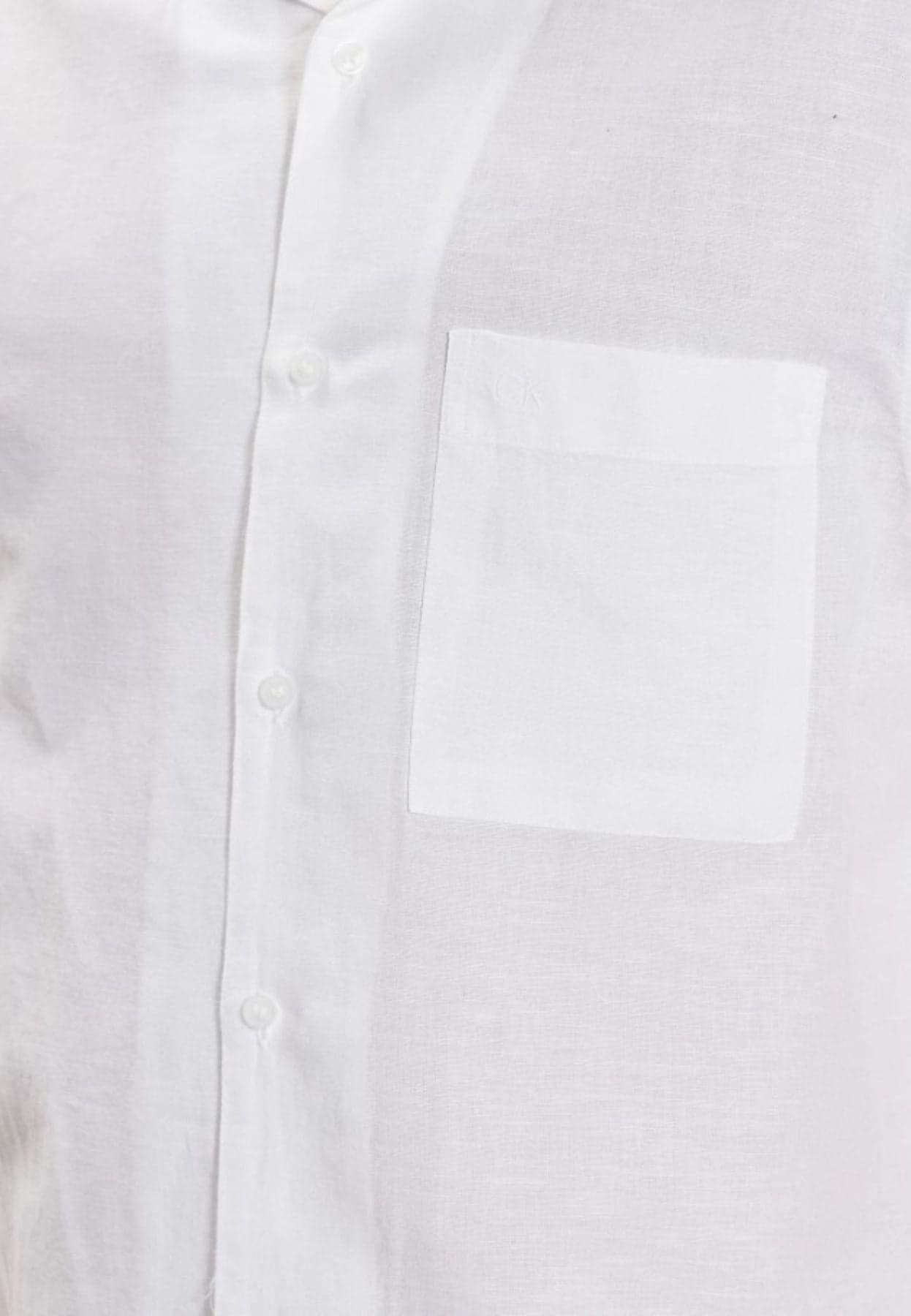 calvin klein CAMICIA LINEN COTTON CUBAN SS SHIRT da uomo in Camicie casual Drestige - Casamassima, commercioVirtuoso.it