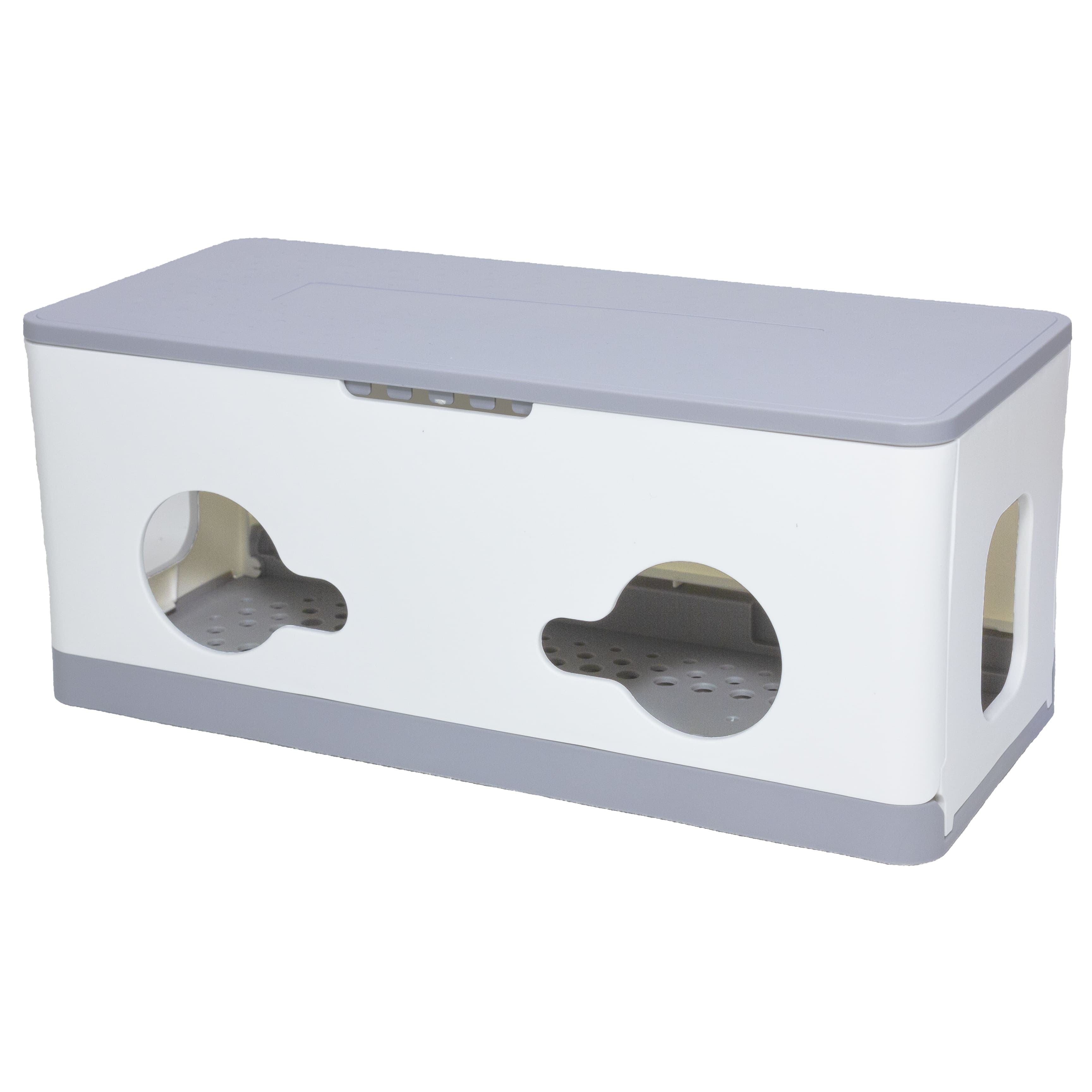 Scatola Porta Cavi in ABS super resistente, Protezione Ciabatte elettriche, sistema i cavi aggrovigliati, Sicurezza Bambini e Animali. in Guaine per cavi Elettrowatt - San Severino Marche, commercioVirtuoso.it