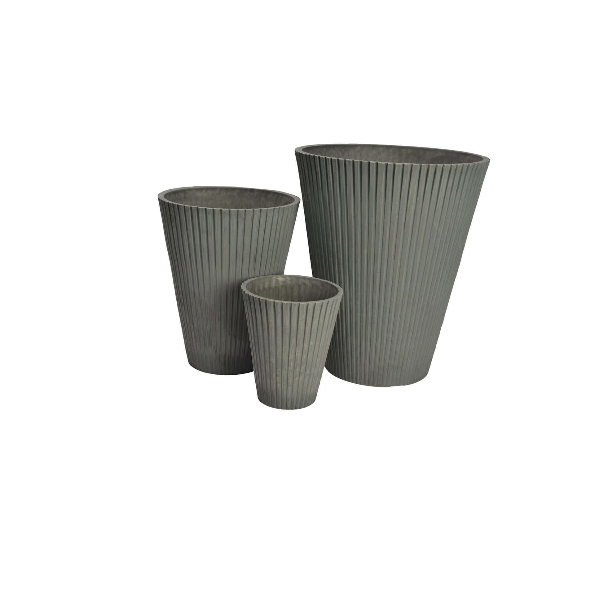 MERCEDES - vaso grande Antracite in Vasi Milani Home - Dueville, commercioVirtuoso.it