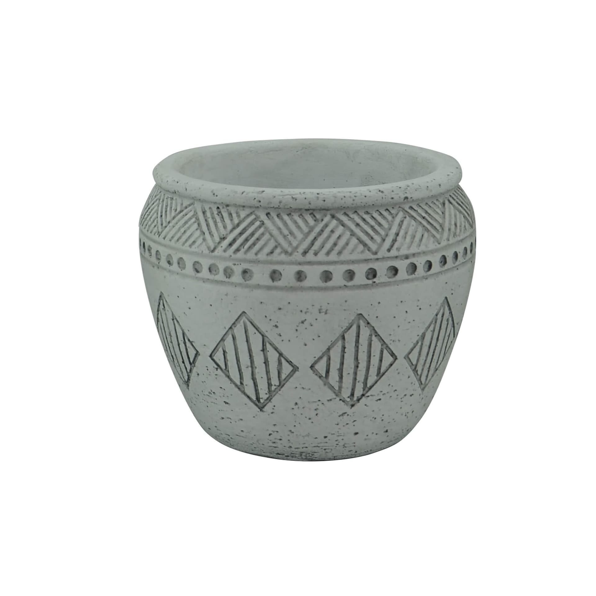 BERRETTA - vaso in fibra sintetica Grigio in Vasi Milani Home - Dueville, commercioVirtuoso.it