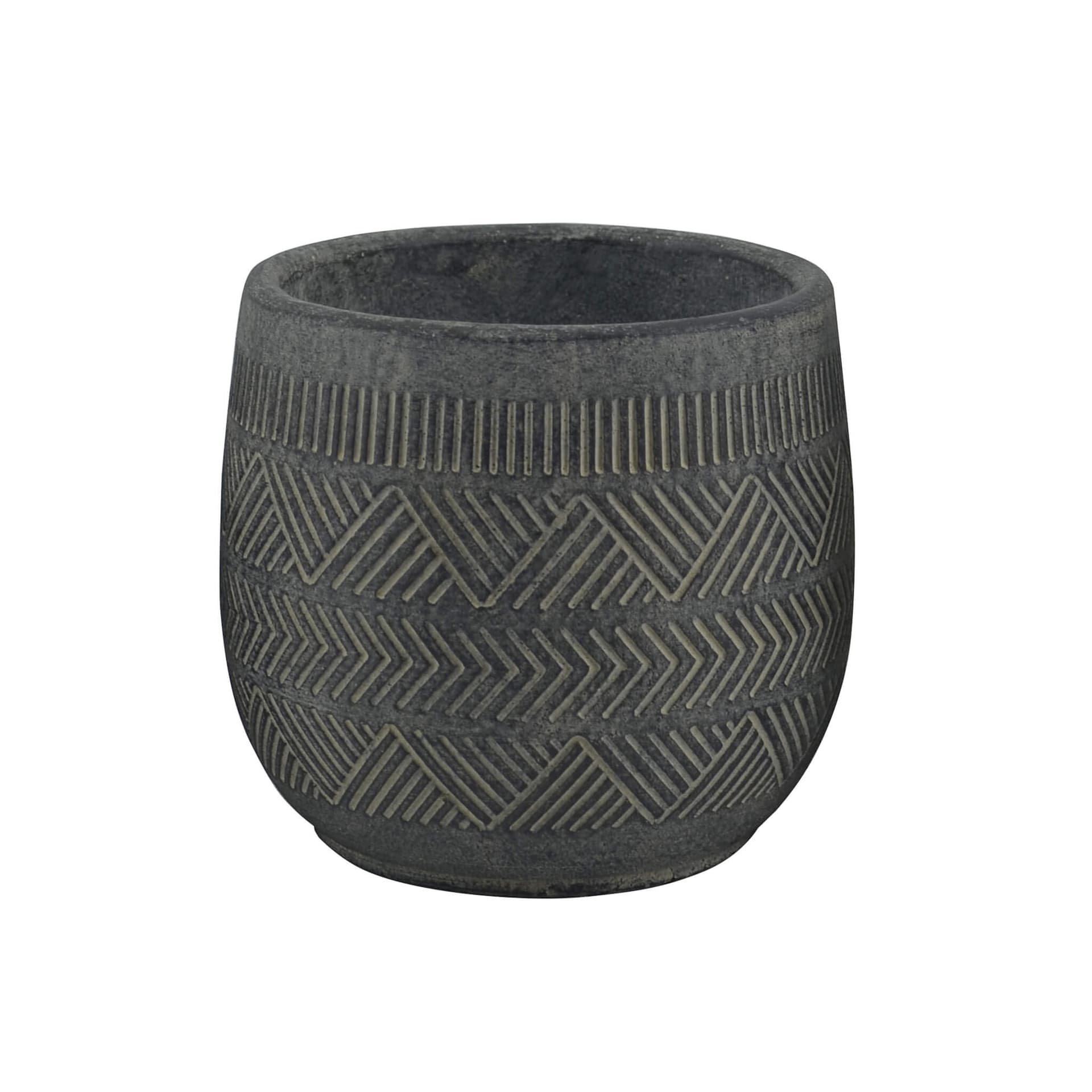 BRUGO - vaso in fibra sintetica Antracite in Vasi Milani Home - Dueville, commercioVirtuoso.it