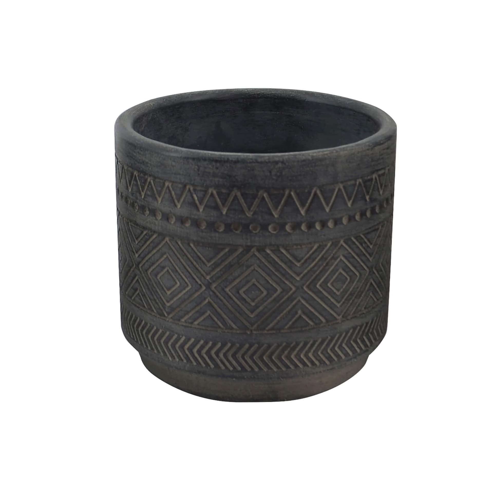 MUSCHIO - vaso in fibra sintetica Antracite in Vasi Milani Home - Dueville, commercioVirtuoso.it