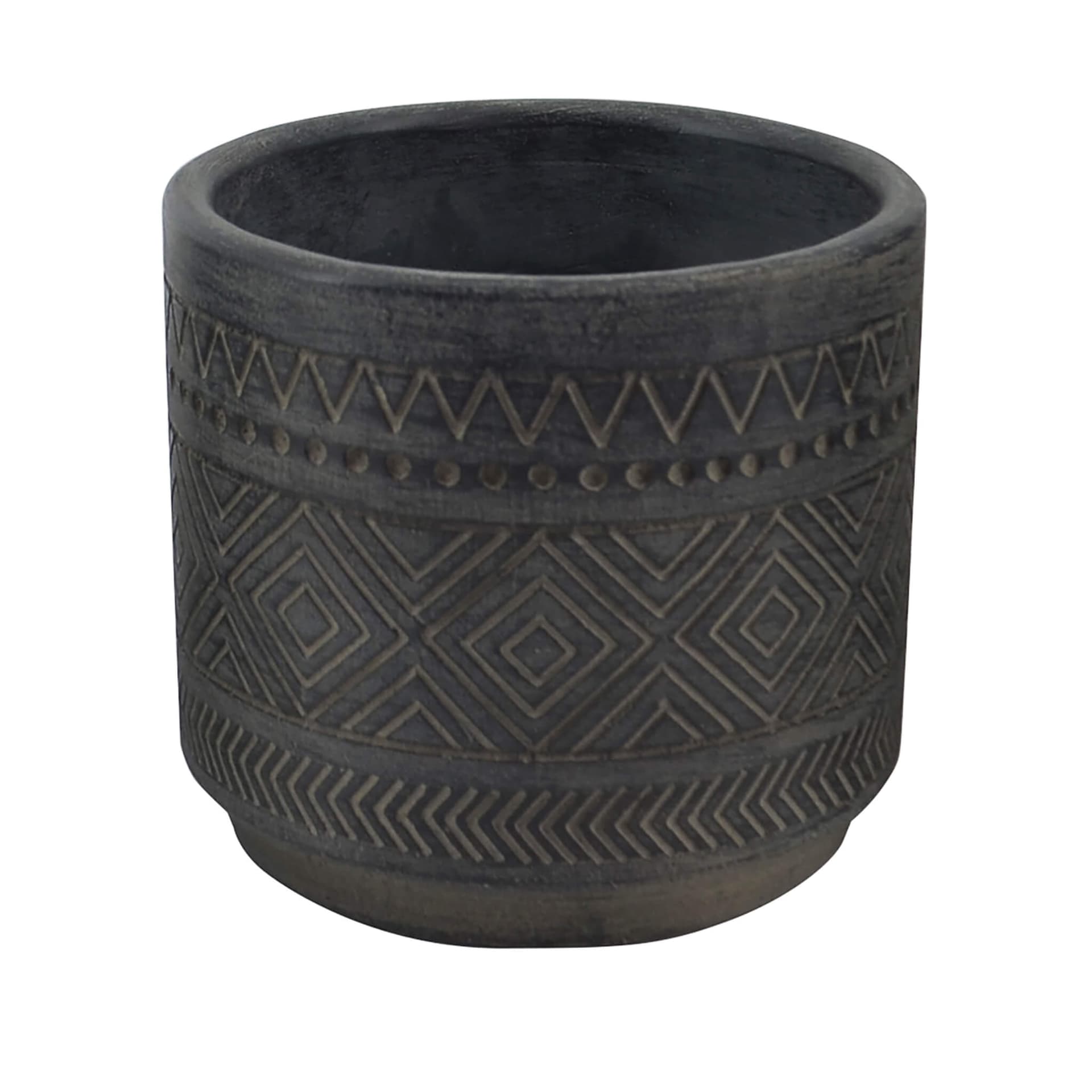 NASTURZIO - vaso in fibra sintetica Antracite in Vasi Milani Home - Dueville, commercioVirtuoso.it