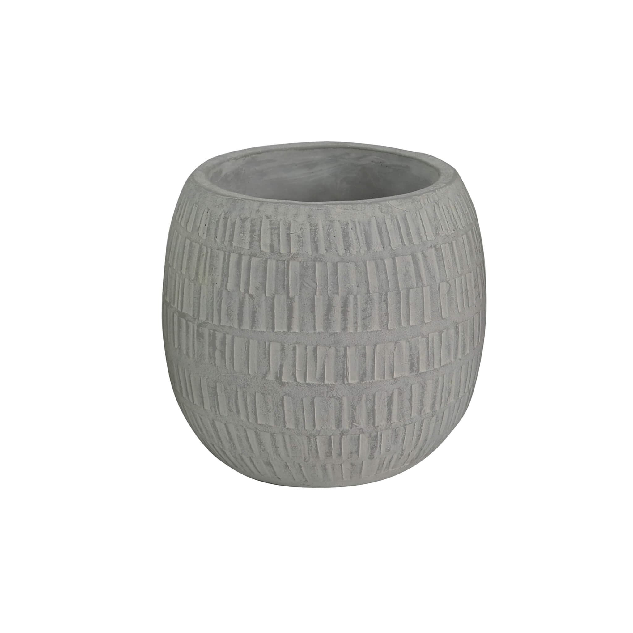 SORBO - vaso in fibra sintetica Grigio in Vasi Milani Home - Dueville, commercioVirtuoso.it