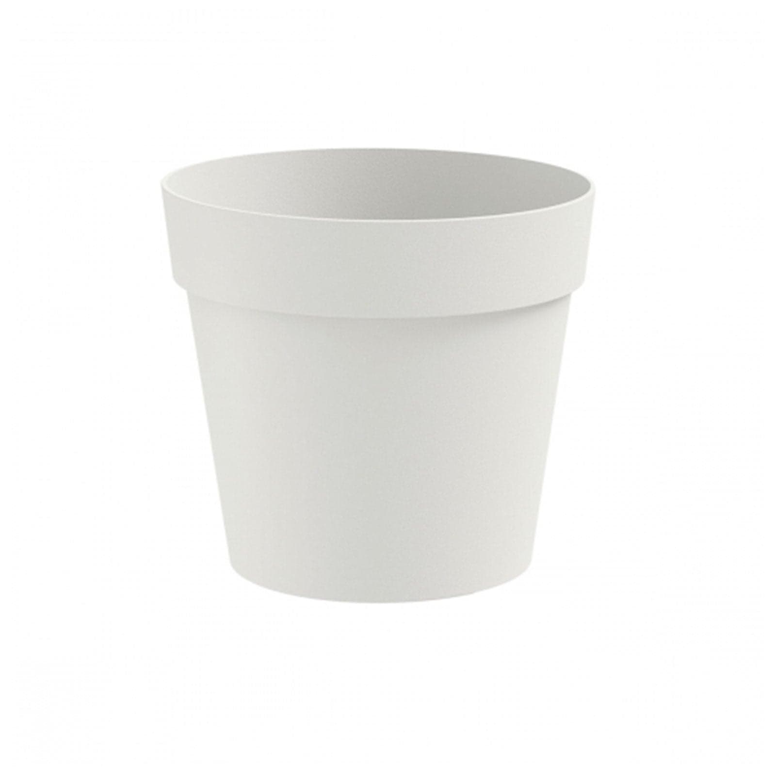 Vaso tondo in plastica "Cinqueterre" per fiori e piante - 9