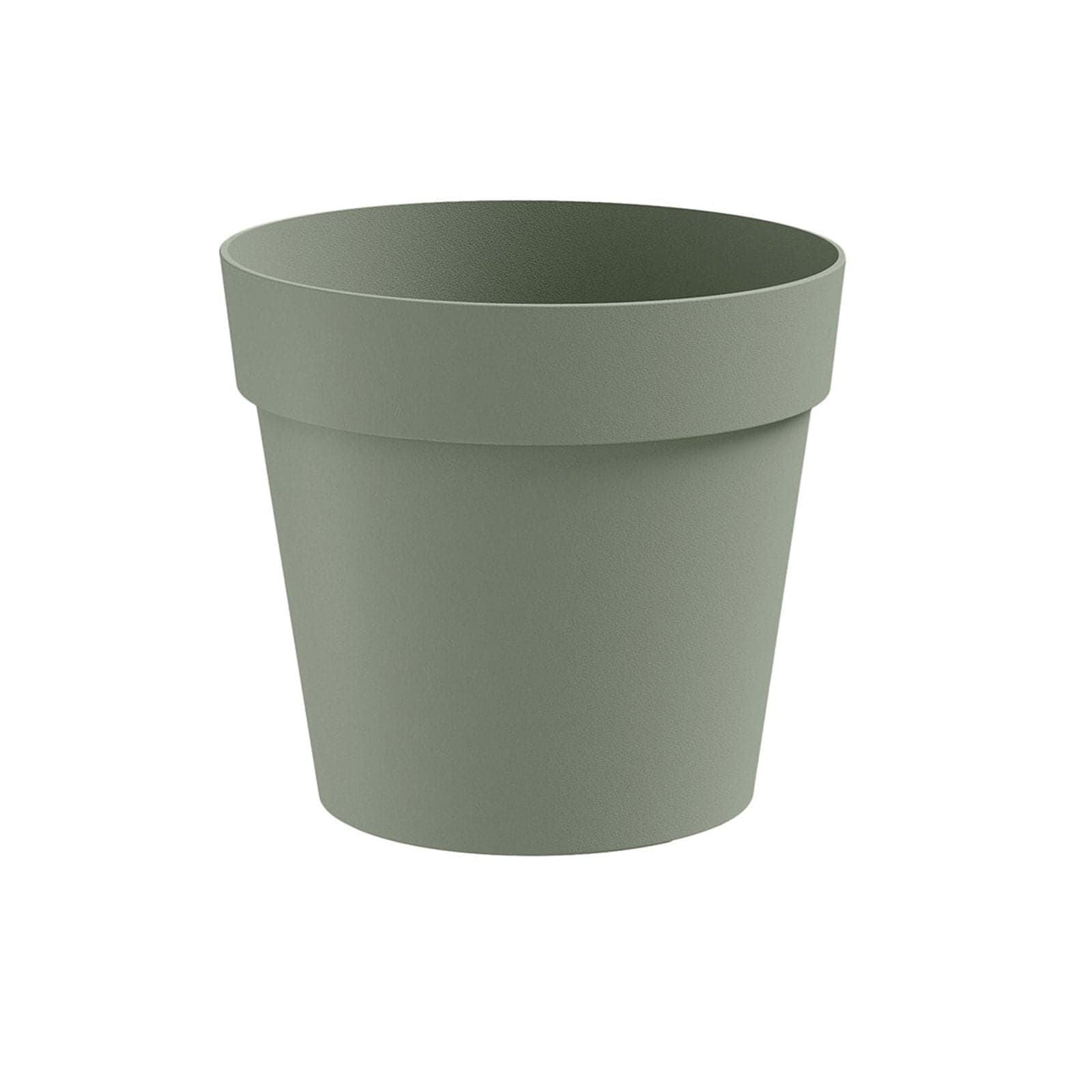 Vaso tondo in plastica "Cinqueterre" per fiori e piante - 12