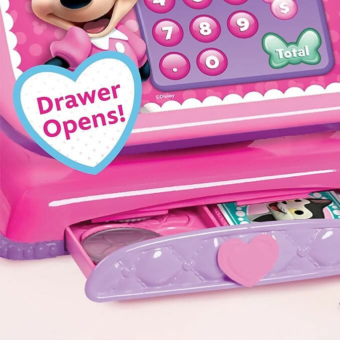 Registratore di cassa della fiocco-boutique di Minni Disney Junior con effetti sonori in Animali Cartoleria Deja Vu - Crotone, commercioVirtuoso.it