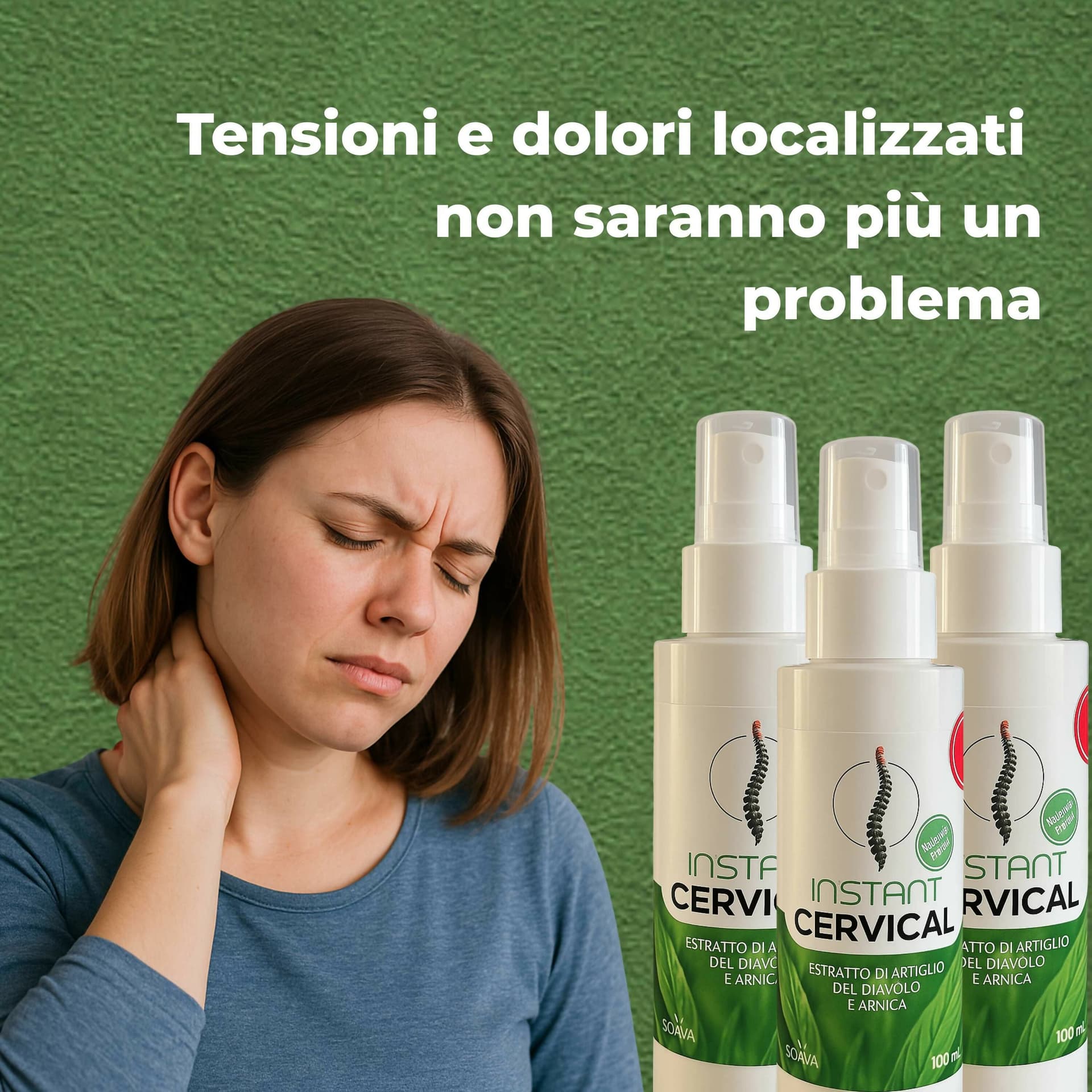 Crema Antidolore Naturale con Artiglio del Diavolo e Arnica – Sollievo per Cervicale, Muscoli, Contratture,Articolazioni e Dolori | AlohaLabs CerviCare 200ml in Creme BasketGuru Italia - Palermo, commercioVirtuoso.it