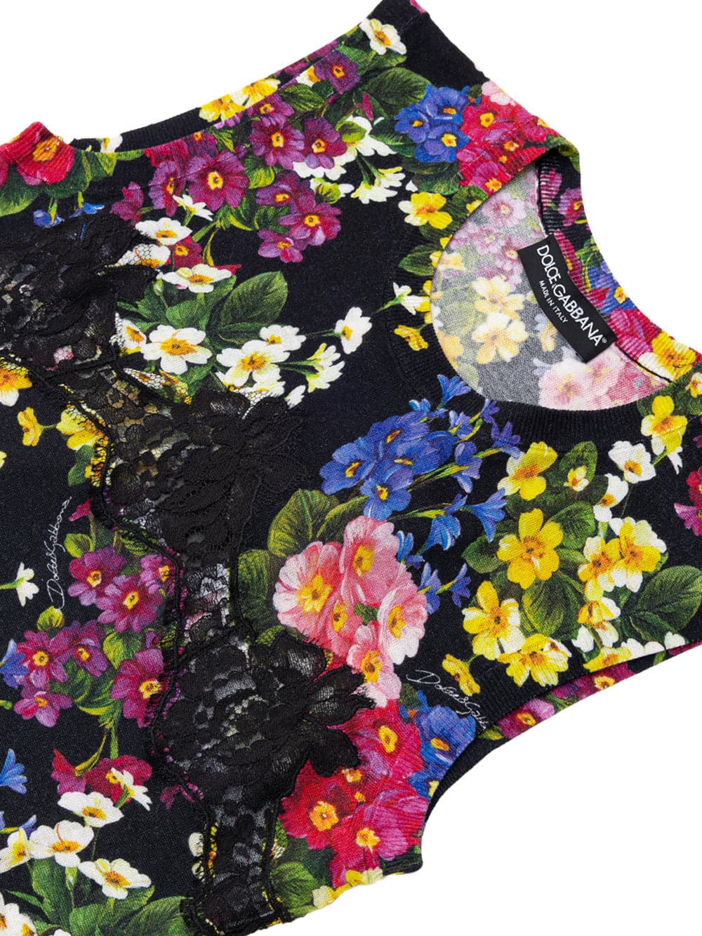 Dolce &amp; Gabbana Top Knitwear Stampa Fiori da donna in Felpe senza cappuccio Drestige - Casamassima, commercioVirtuoso.it