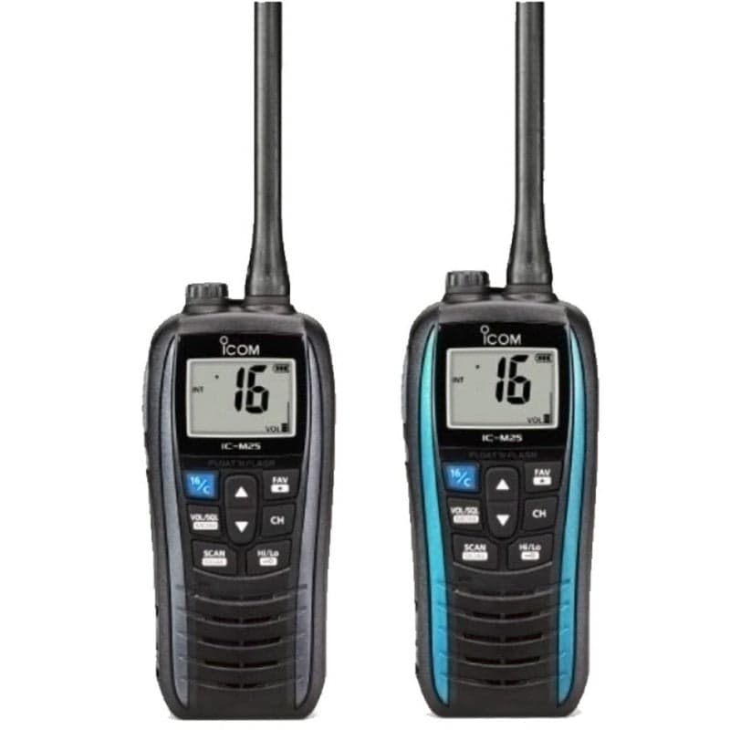 VHF IC-M25 EURO NERO "evo"