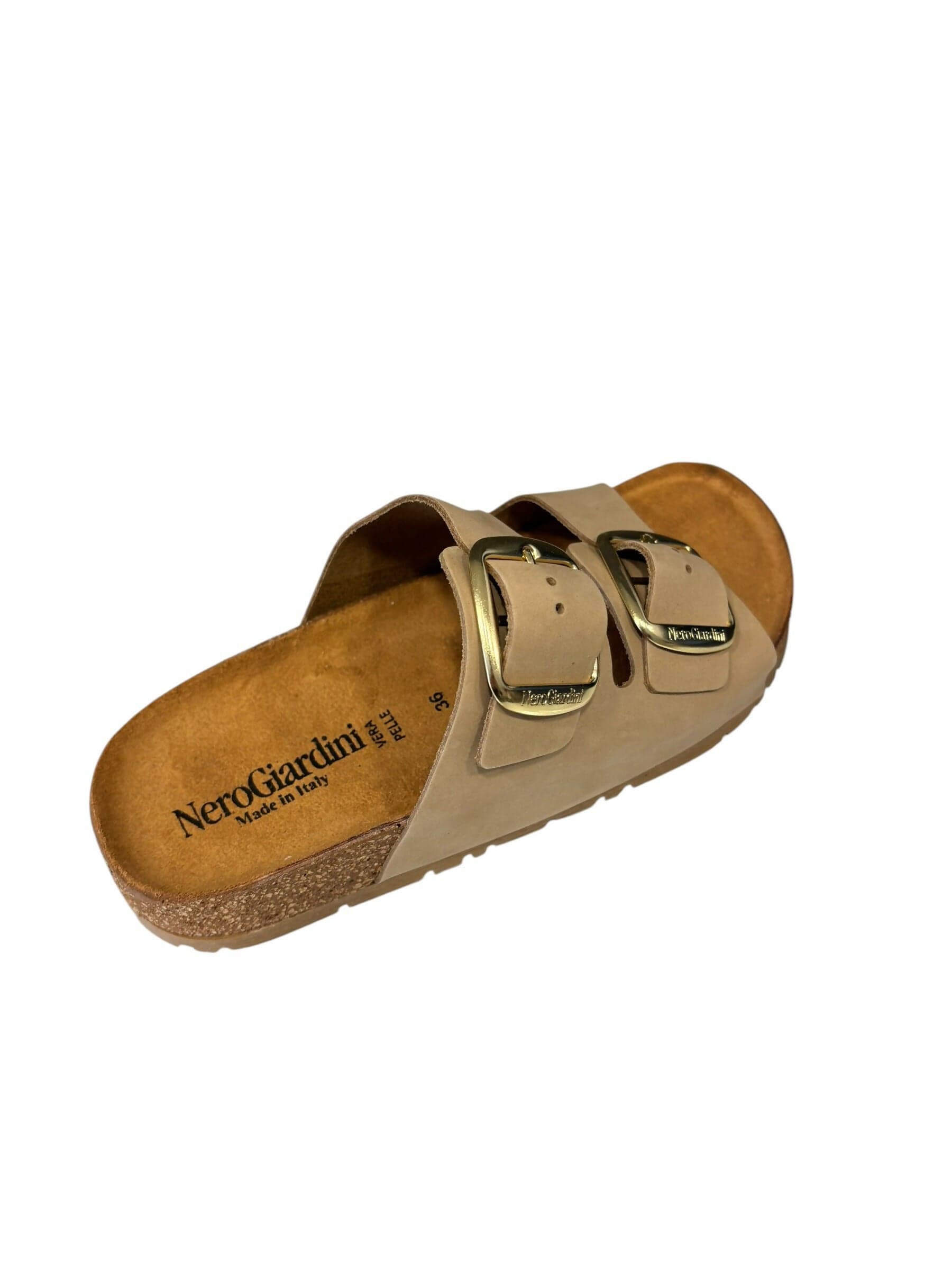 NeroGiardini Donna Ciabatte in Pelle scamosciata in Ciabatte moda Cantali Calzature - Randazzo, commercioVirtuoso.it