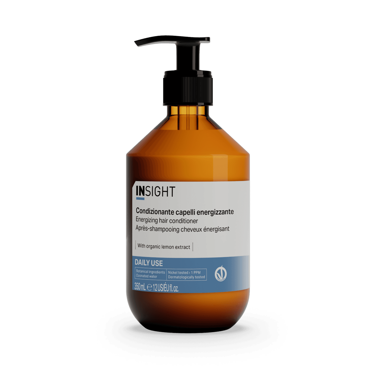 Condizionante Capelli Energizzante Insight – Balsamo Idratante e Districante con Limone Bio e Oli Vegetali, Dona Morbidezza, Lucentezza e Vitalità Senza Appesantire