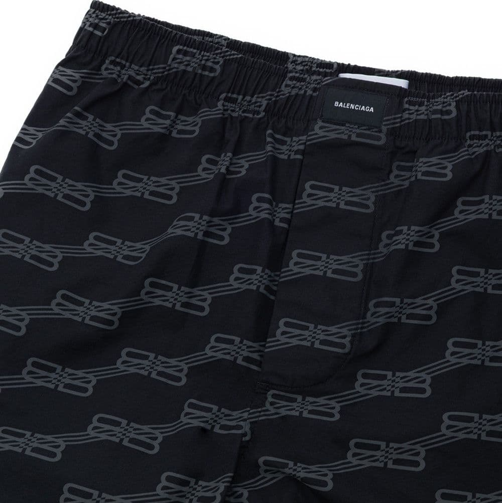 Balenciaga Pantaloncino Shorts con Logo Allover da uomo in Pantaloncini sportivi Drestige - Casamassima, commercioVirtuoso.it