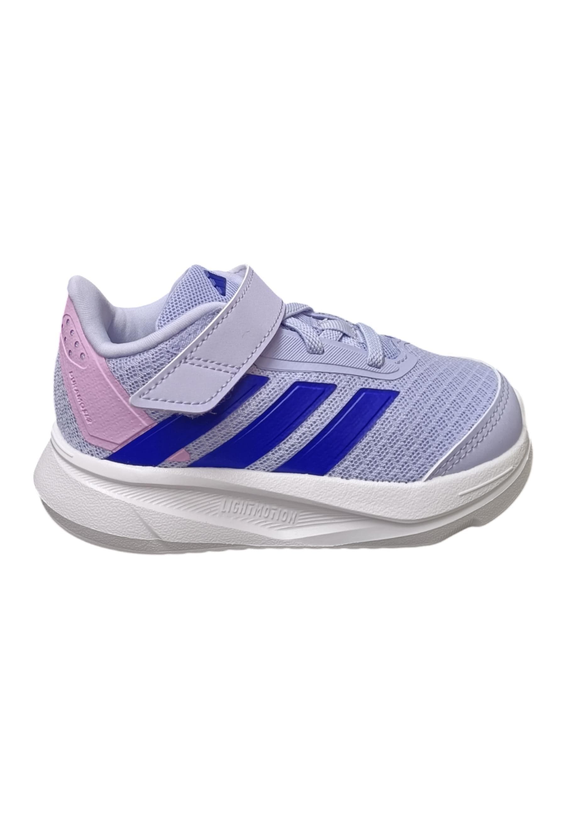 Scarpe sneakers Bambine e ragazze adidas DURAMO  lilla-viola laccio elastico e velcro - 13