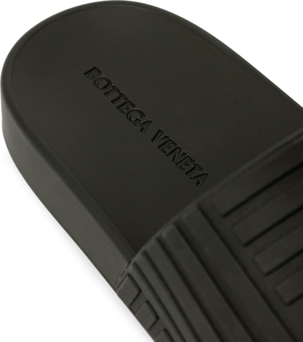 Bottega Veneta Sliders Carpet in Gomma Nera da uomo in Infradito Drestige - Casamassima, commercioVirtuoso.it