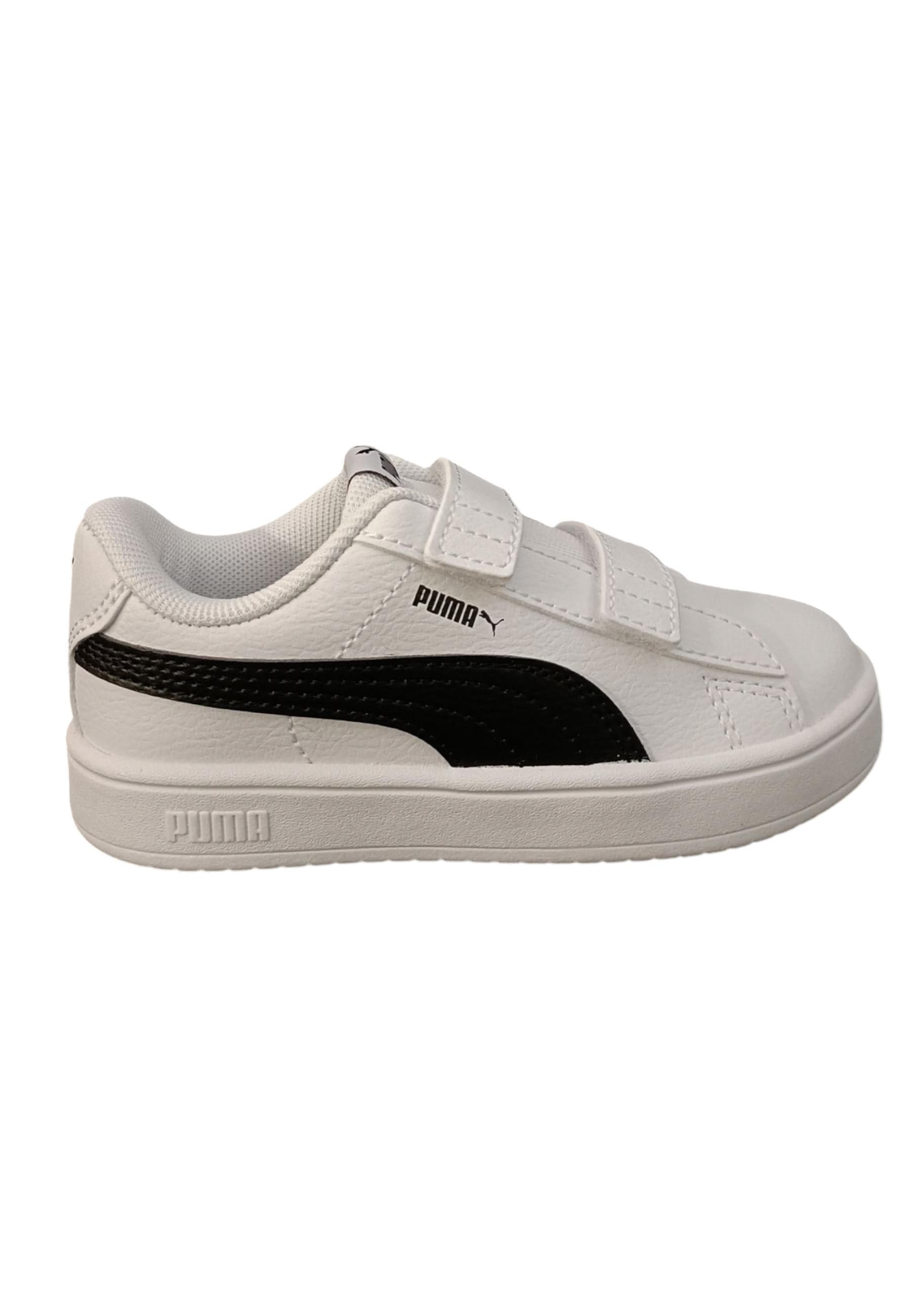 Scarpe sneakers Bambini e ragazzi PUMA rickie classic  bianco-nero velcro - 6