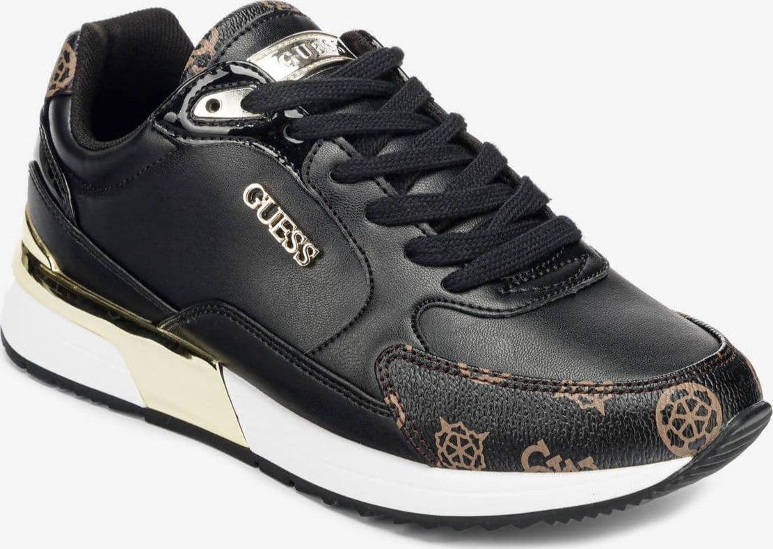 Guess Sneakers Nere Donna Scarpe Sportive Lacci Suola In Gomma Scarpa Fl5moxfal12 Casual Logo Sneaker Nera Fashion in Sneaker casual Euforia - Bronte, commercioVirtuoso.it