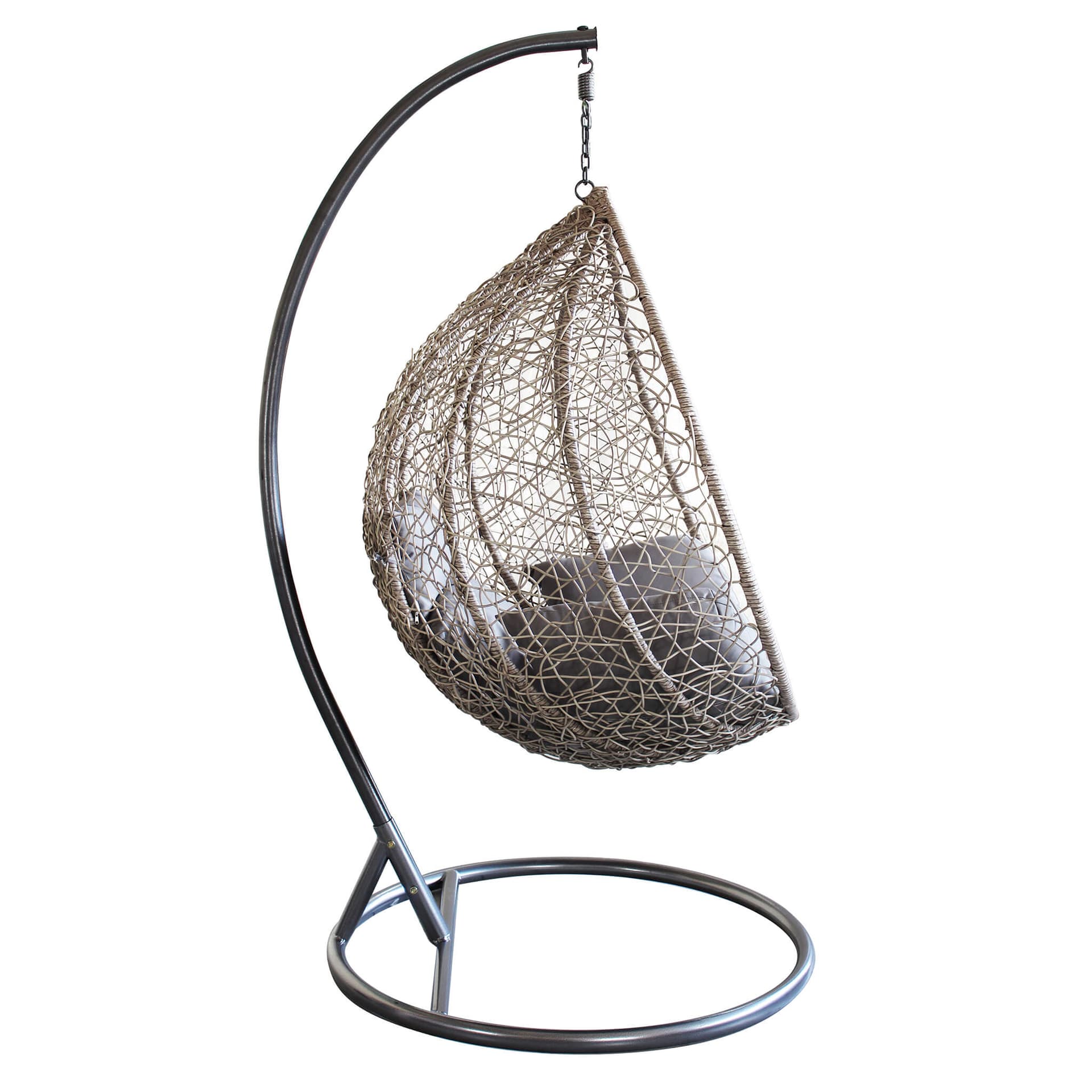 JAKI - sedia sospesa da giardino Grigio in Amache Milani Home - Dueville, commercioVirtuoso.it
