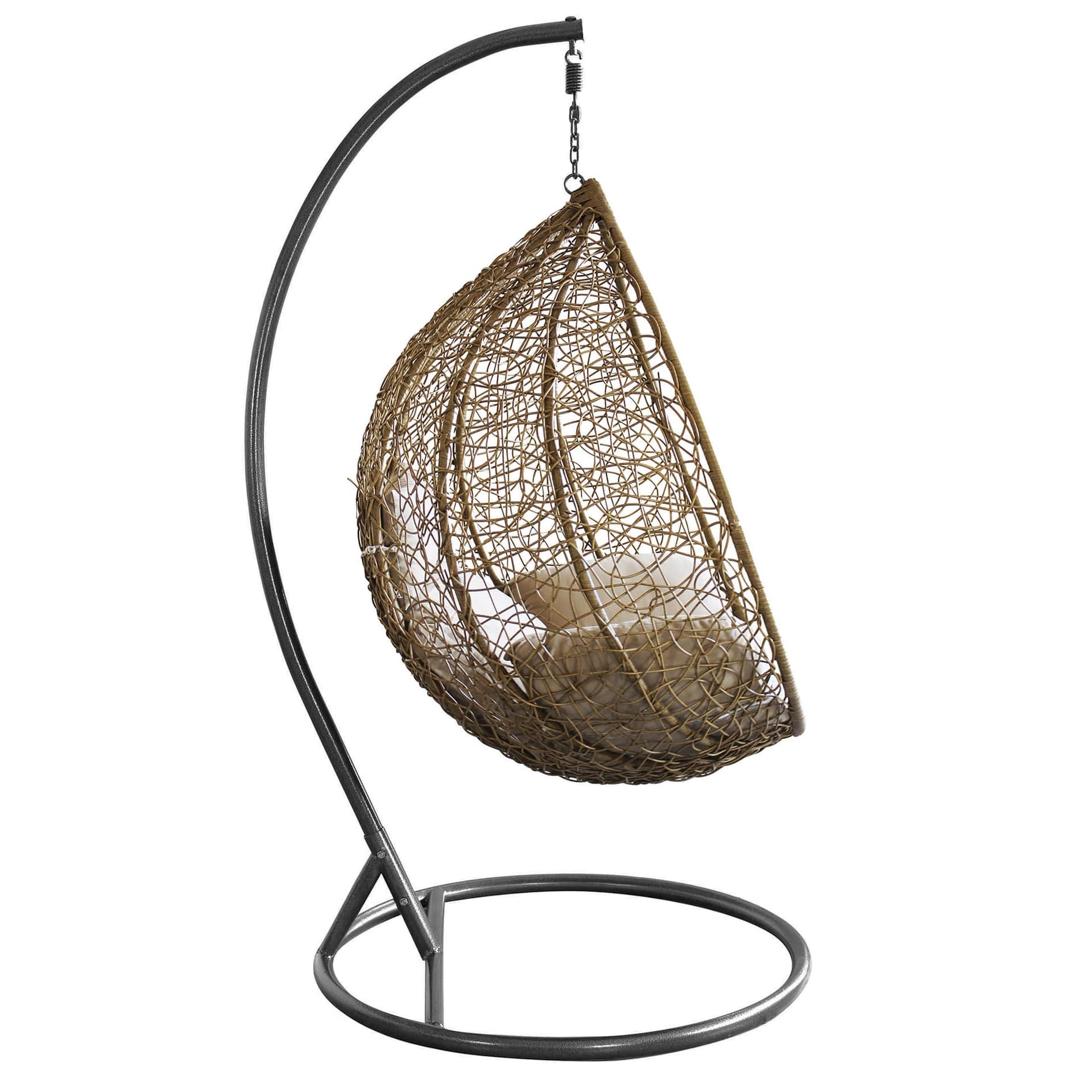 JAKI - sedia sospesa da giardino Marrone in Amache Milani Home - Dueville, commercioVirtuoso.it