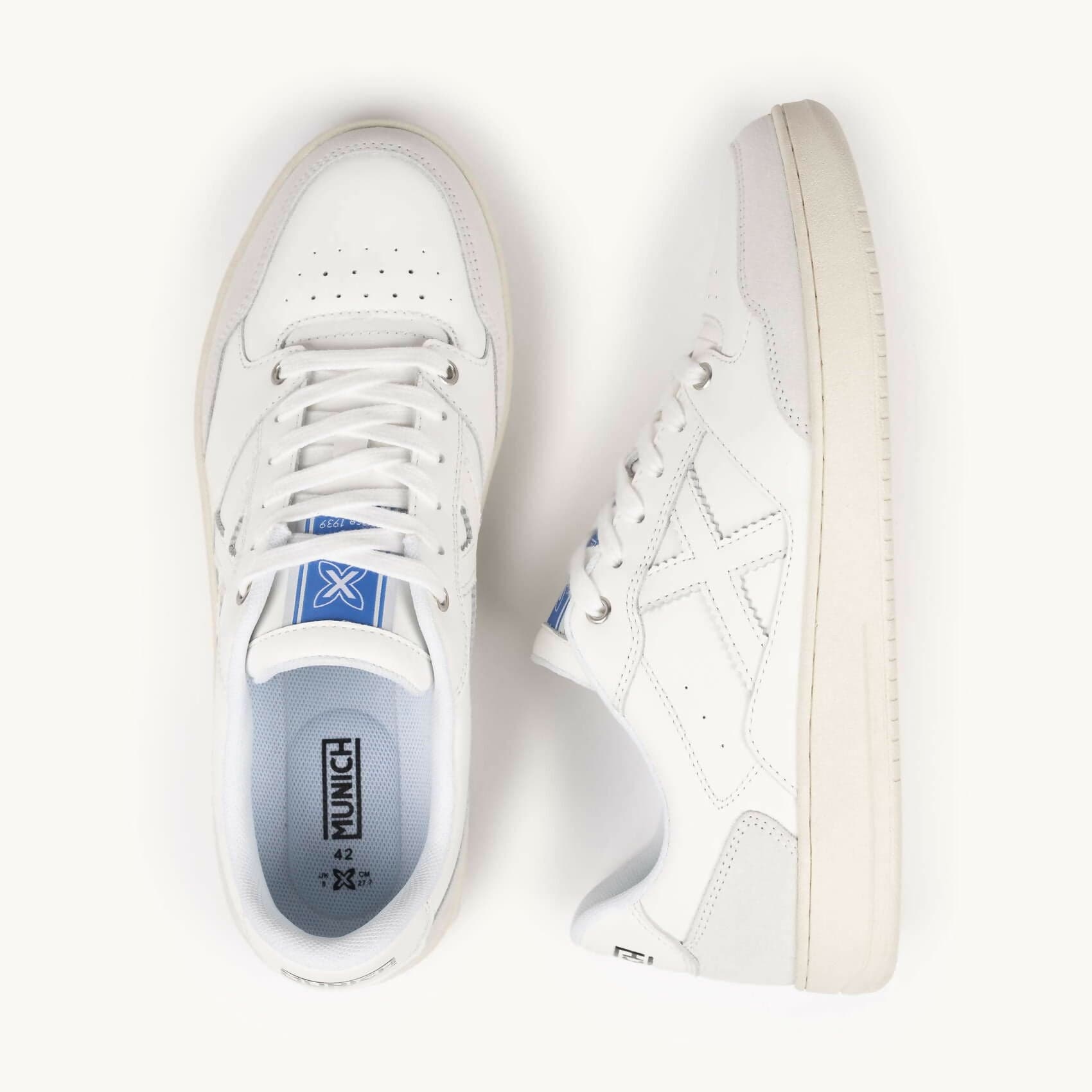 Munich Uomo sneakers in pelle in Sneaker casual Cantali Calzature - Randazzo, commercioVirtuoso.it