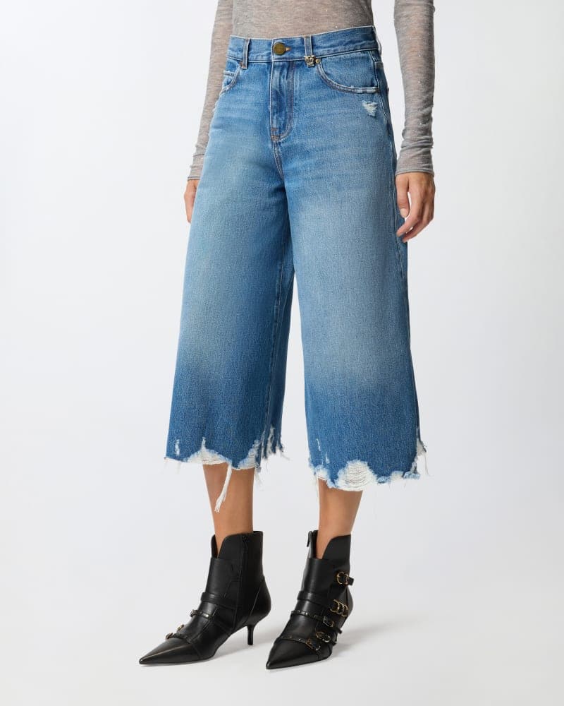Pinko BURKINA BERMUDA SEASHORE WASH FW25 da donna in Pantaloncini Drestige - Casamassima, commercioVirtuoso.it