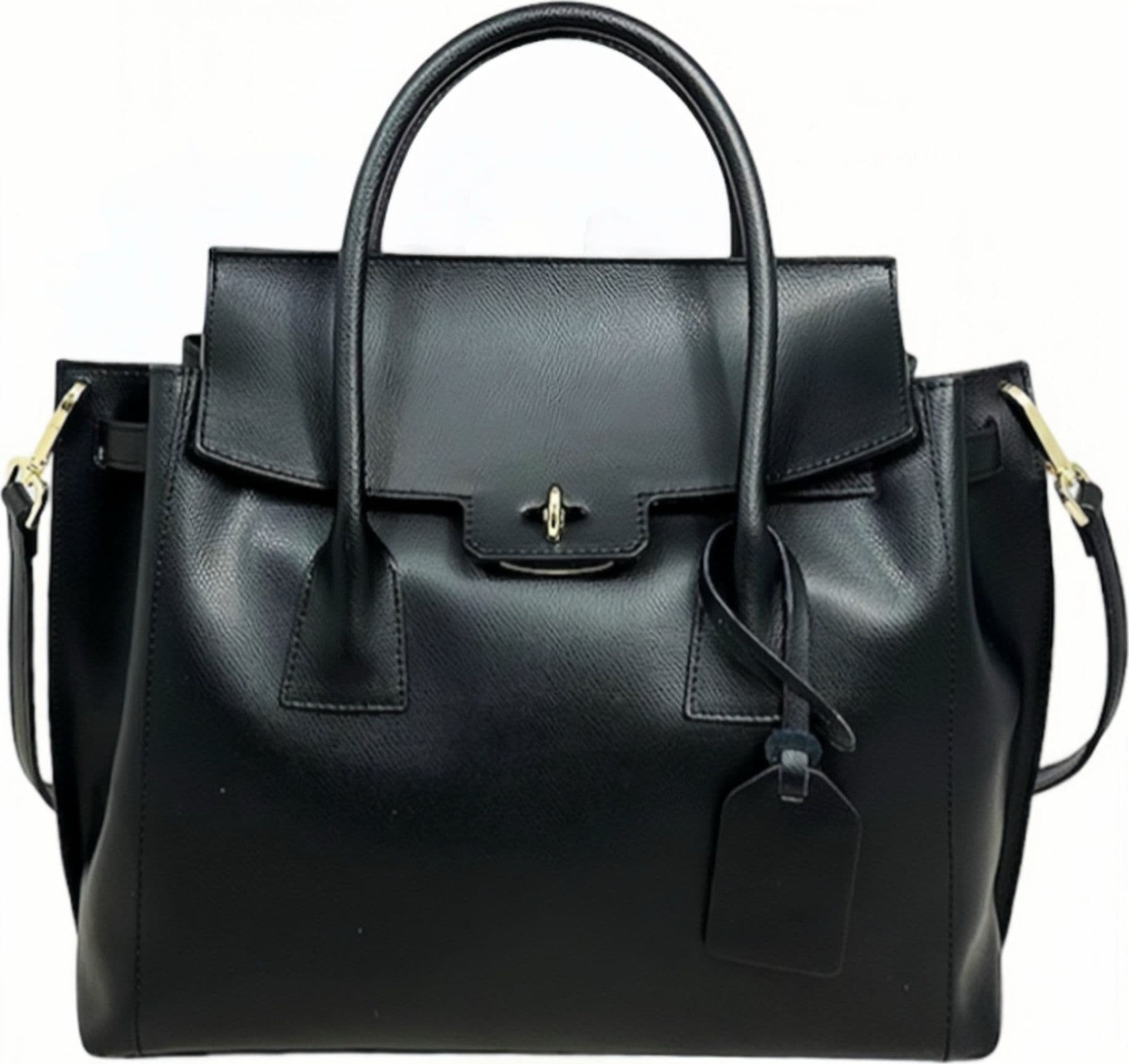 Modarno  Borsa a mano in vera pelle Saffiano Versione Grande 35x12x31 cm in Organizer borsa Modarno - Sesto Fiorentino, commercioVirtuoso.it