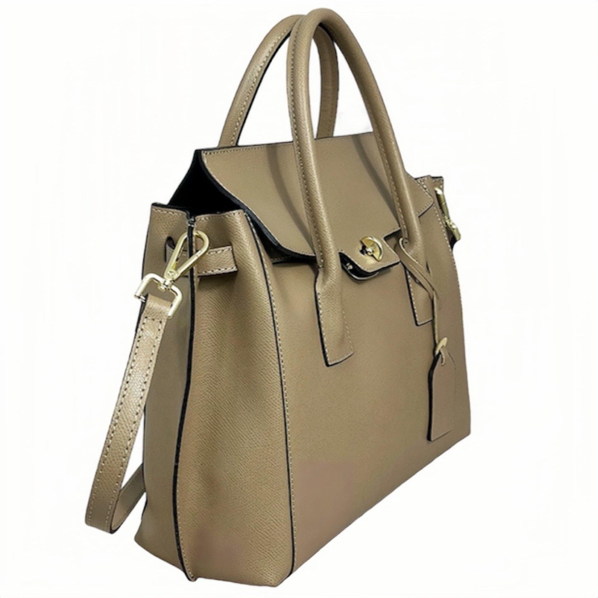 Modarno  Borsa a mano in vera pelle Saffiano Versione Grande 35x12x31 cm in Organizer borsa Modarno - Sesto Fiorentino, commercioVirtuoso.it
