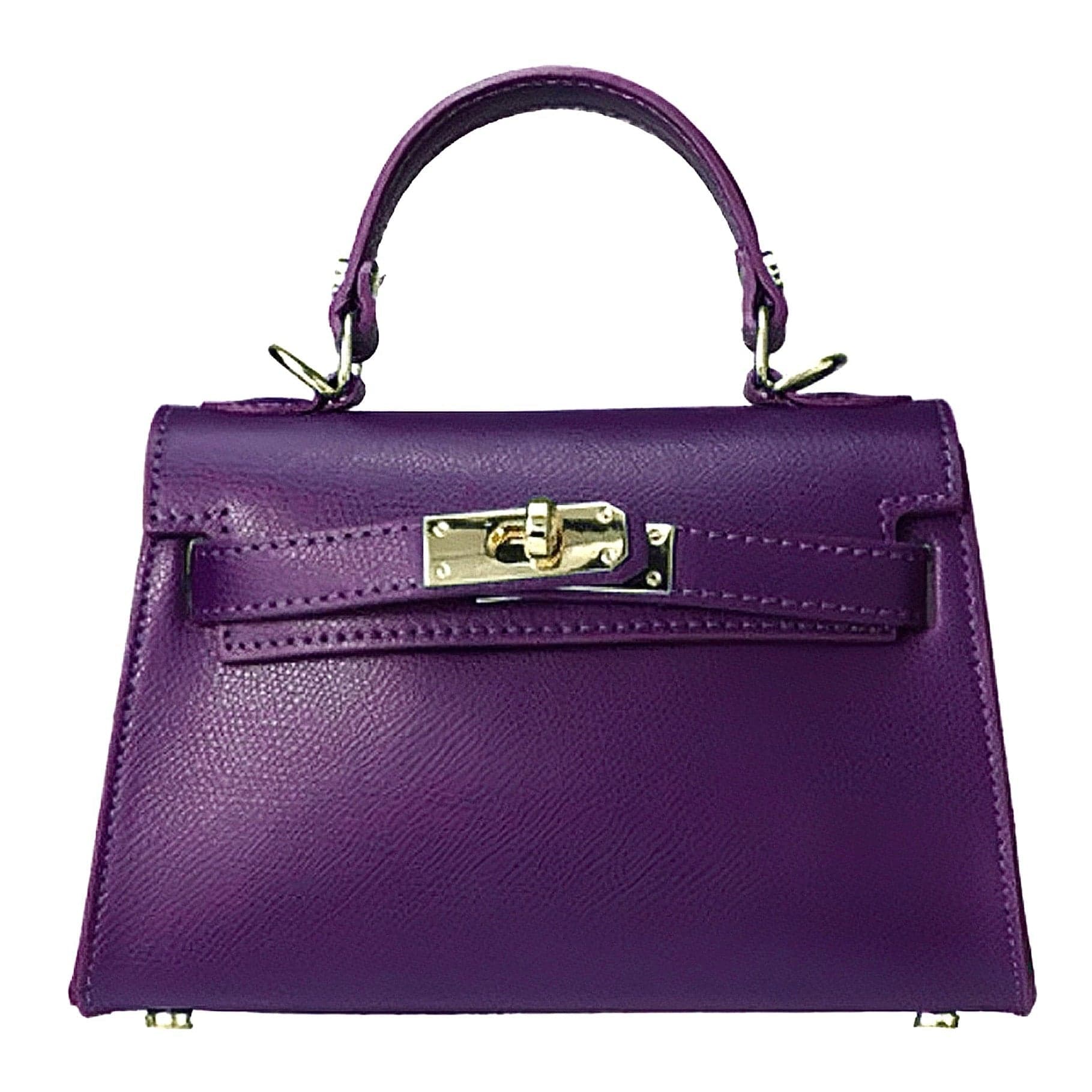 Modarno Borsetta donna "Kelly" in vera pelle Saffiano  21x8x14 cm in Organizer borsa Modarno - Sesto Fiorentino, commercioVirtuoso.it
