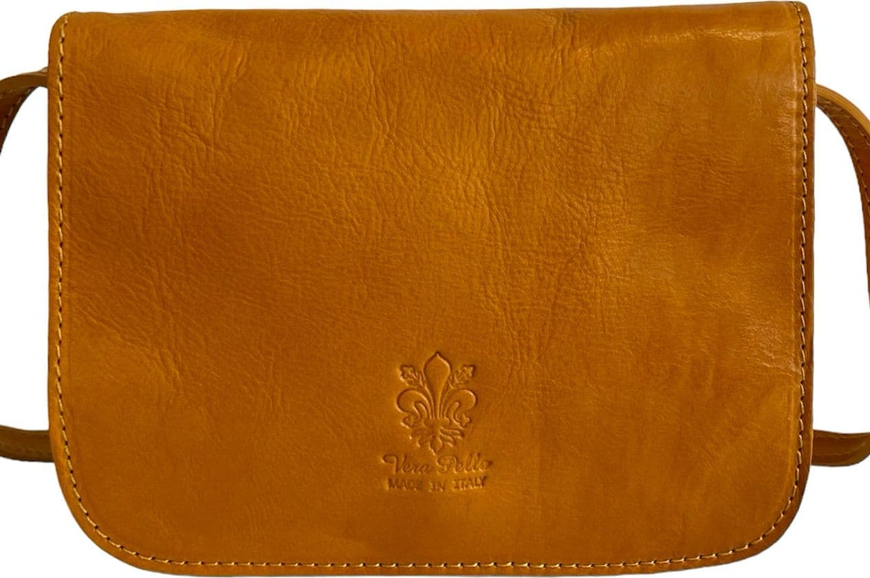 Modarno Borsa a Tracolla in Vera Pelle Conciata al Vegetale 20 x 7 x 15 cm in Organizer borsa Modarno - Sesto Fiorentino, commercioVirtuoso.it