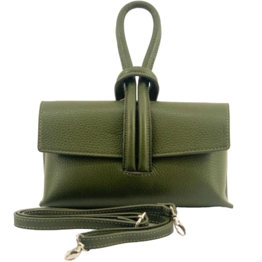 Modarno Borsetta Pochetta Gancio ad Anello in vera pelle 24x7x13 cm in Organizer borsa Modarno - Sesto Fiorentino, commercioVirtuoso.it