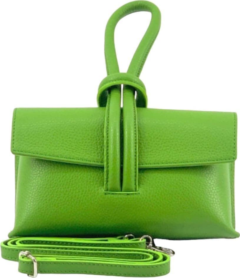 Modarno Borsetta Pochetta Gancio ad Anello in vera pelle 24x7x13 cm in Organizer borsa Modarno - Sesto Fiorentino, commercioVirtuoso.it